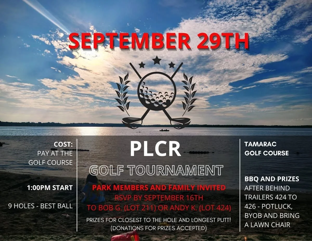 PLCR Golf Tournament