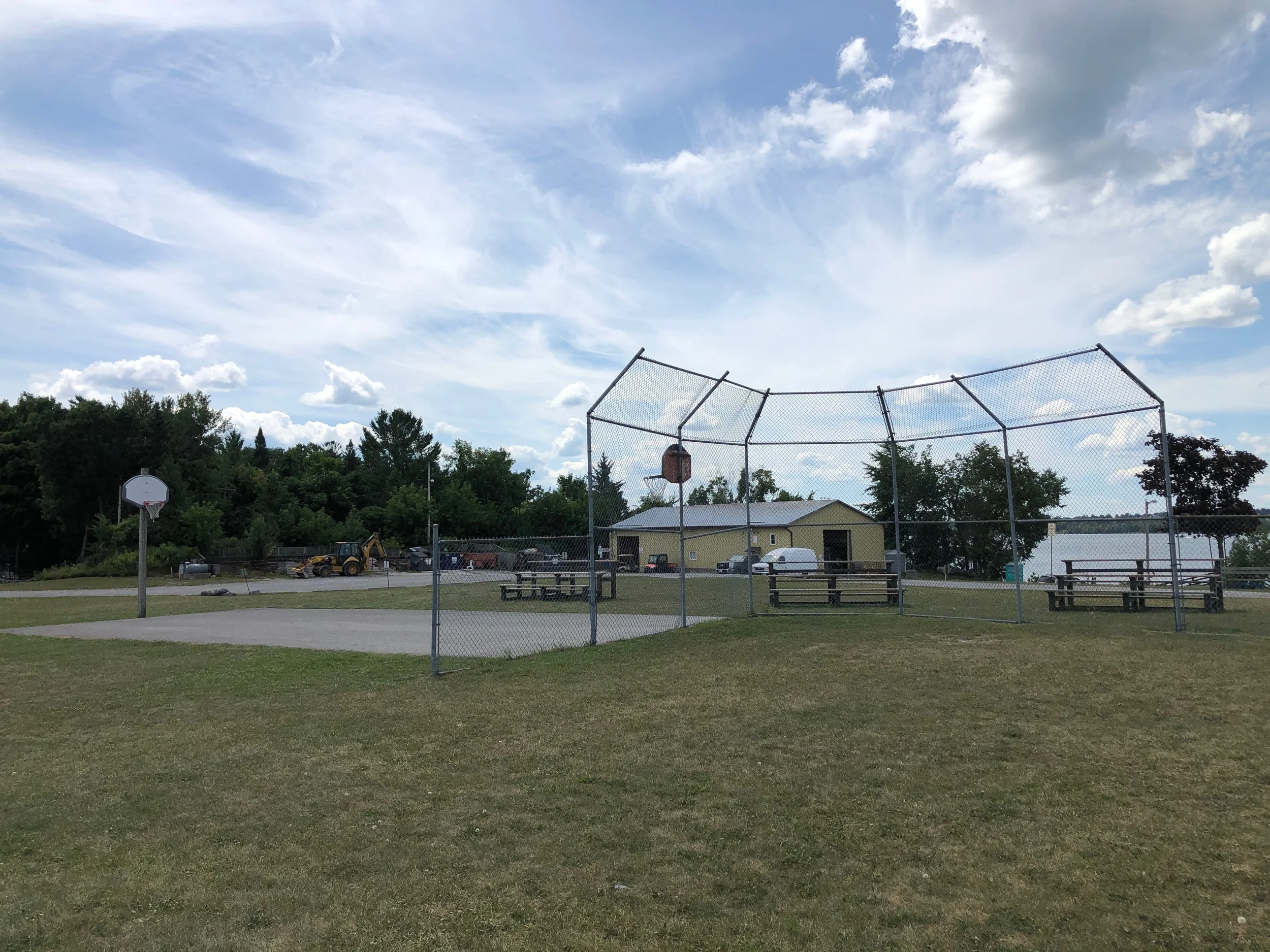 Basketball and baseball