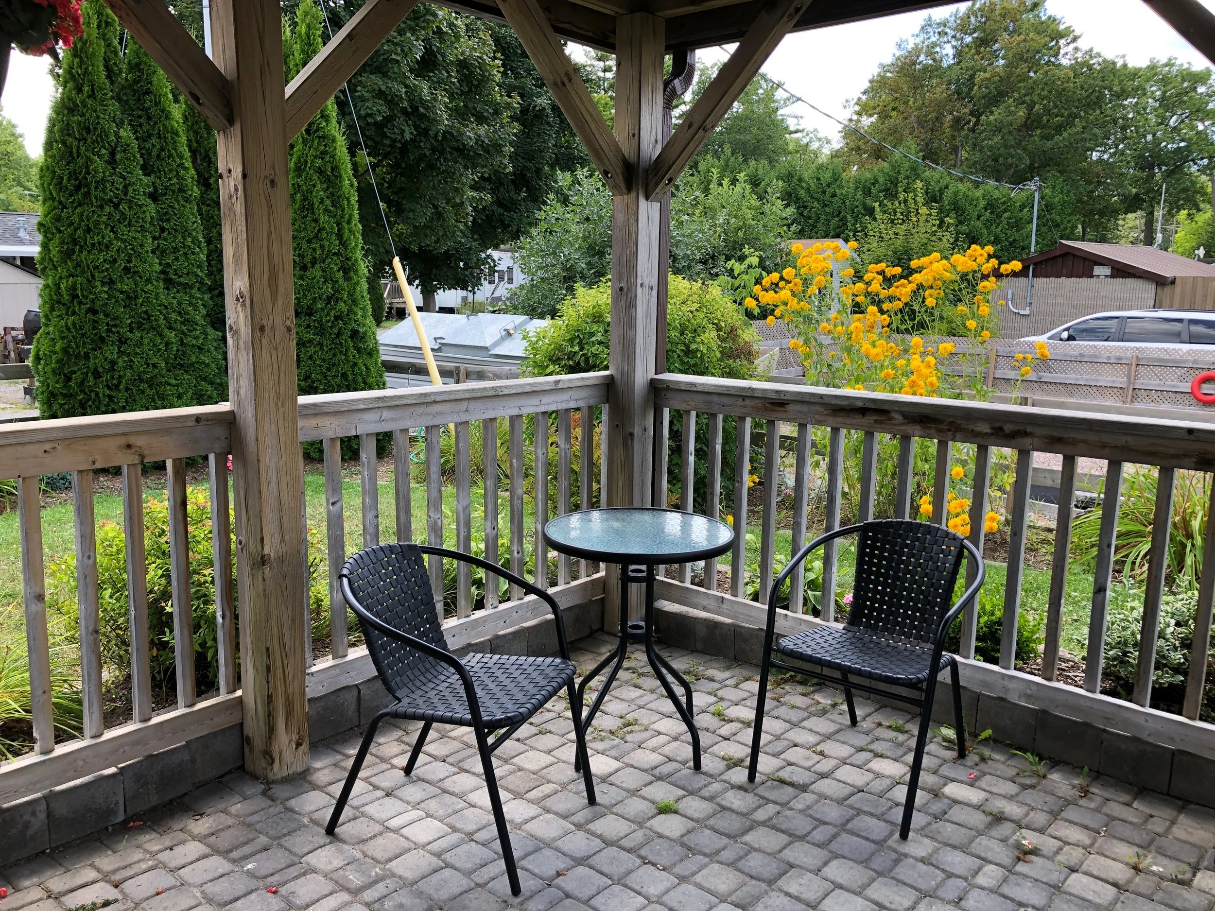 Gazebo outside Office