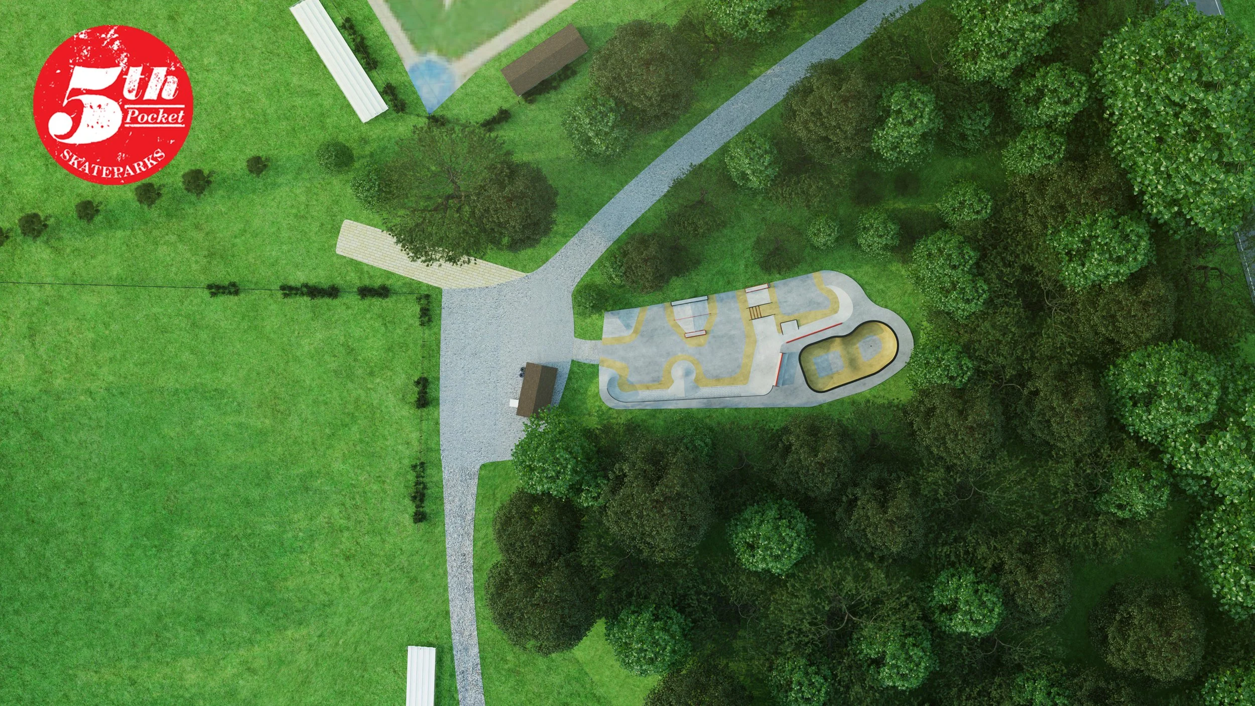 Concept design for HOH skatepark
