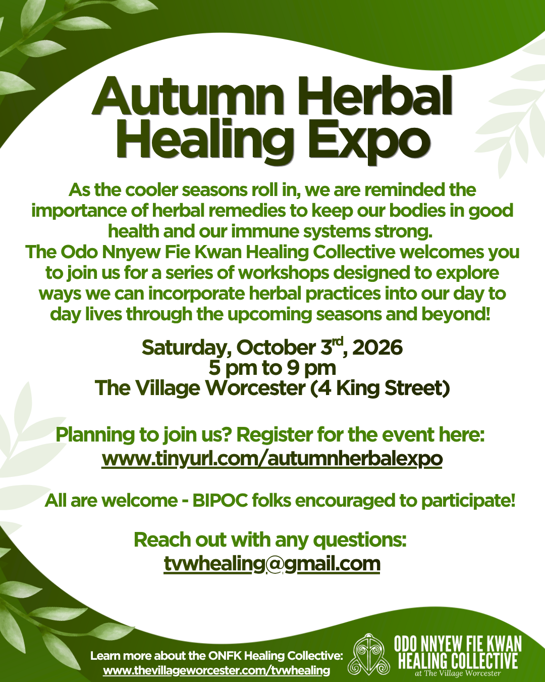 Autumn Herbal Healing Expo