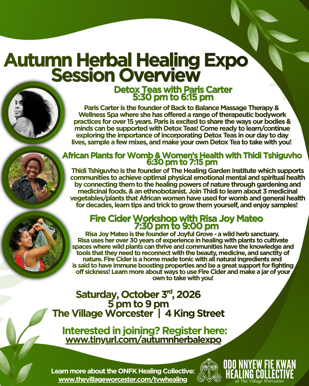 Autumn Herbal Healing Expo