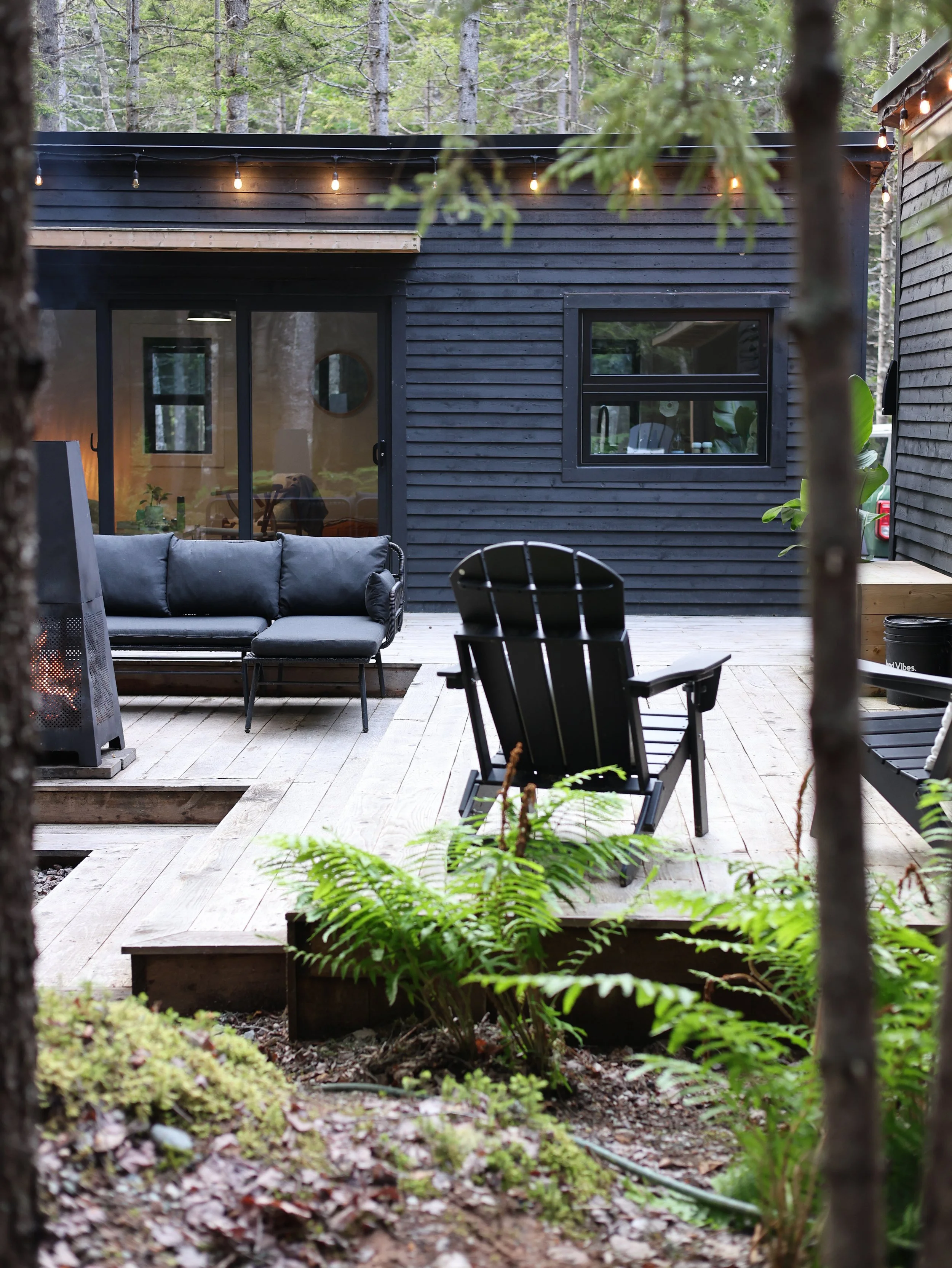 nature cabin getaway in New Brunswick