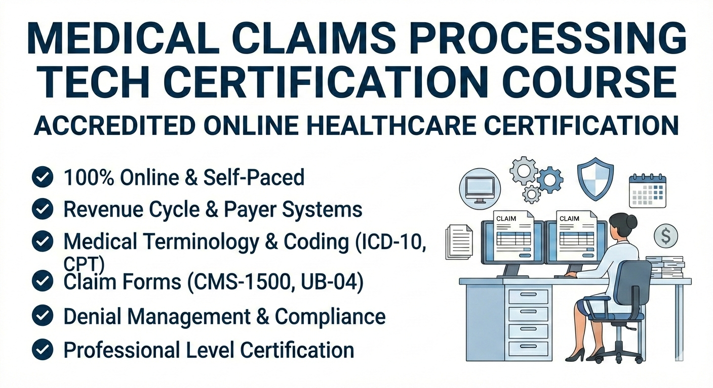 Medical Claims Processing Technician