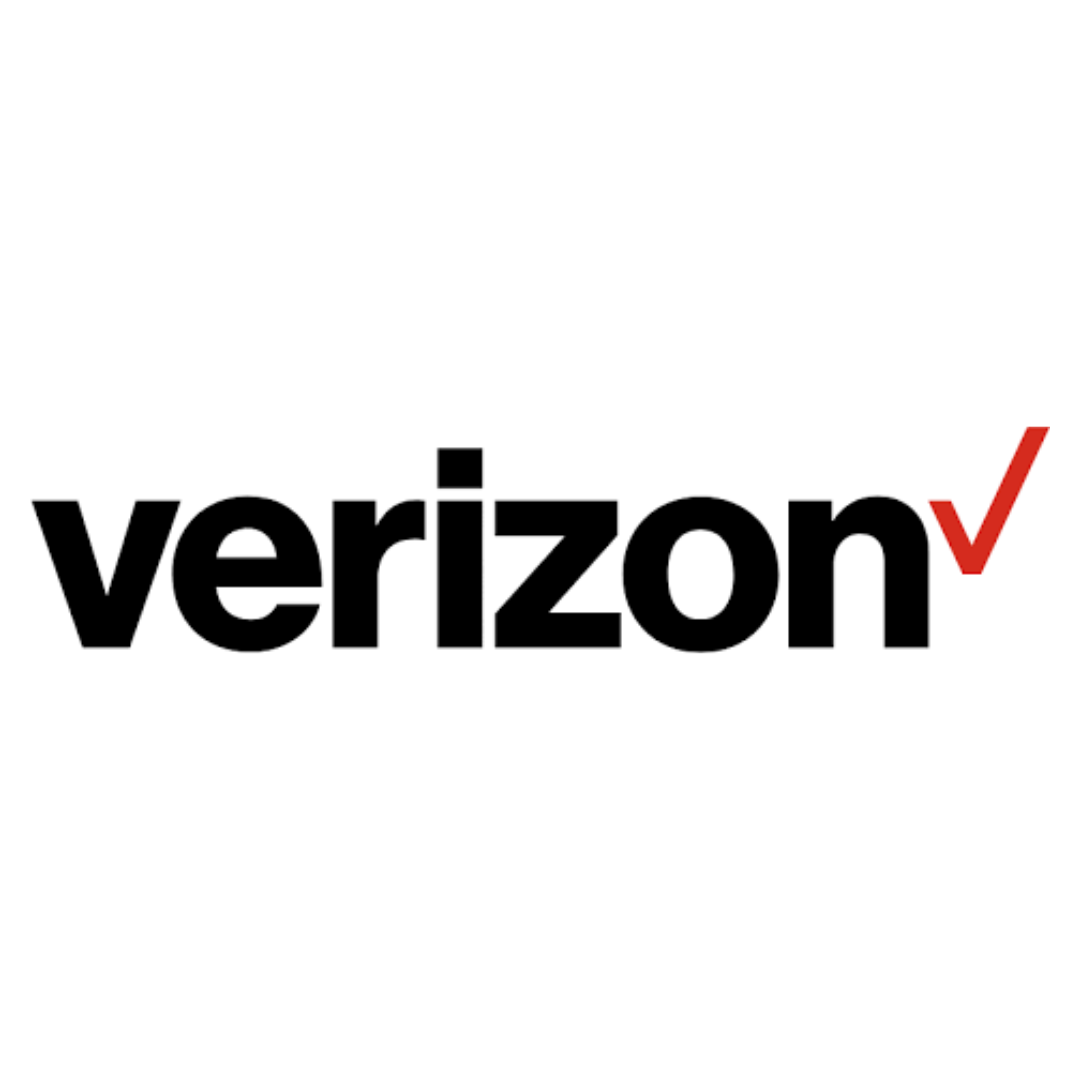 Verizon logo with checkmark