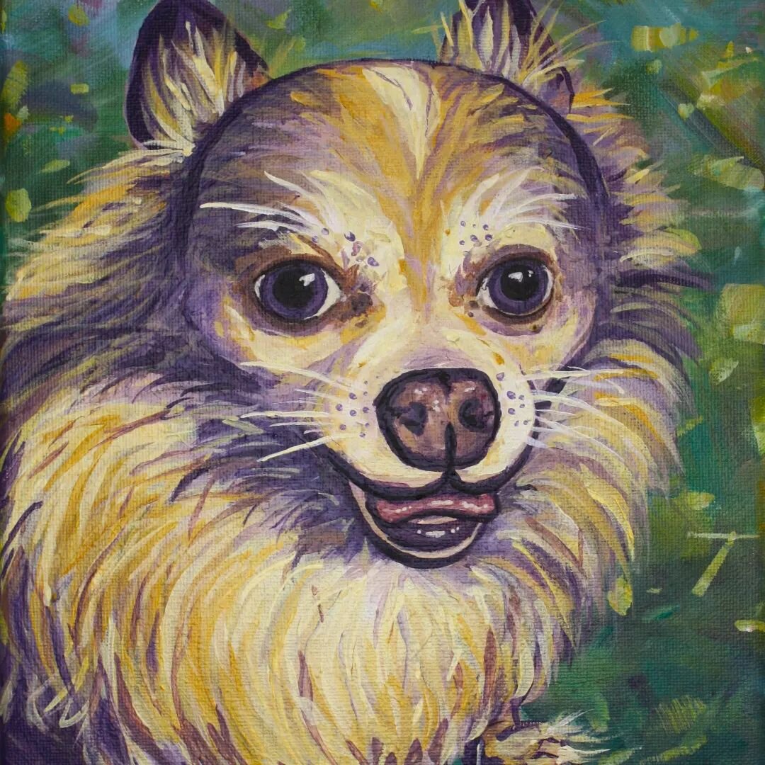 In loving memory of Biscuit. He loved taking walks and sitting with his dad. 

StLouisPaintColor.com/commissionedartwork/pet-paintings 

#petpaintingfromphotos #petartist #petartwork #dogartist #dogpainting #dogart #chiuahuasofinstagram #pomeraniando