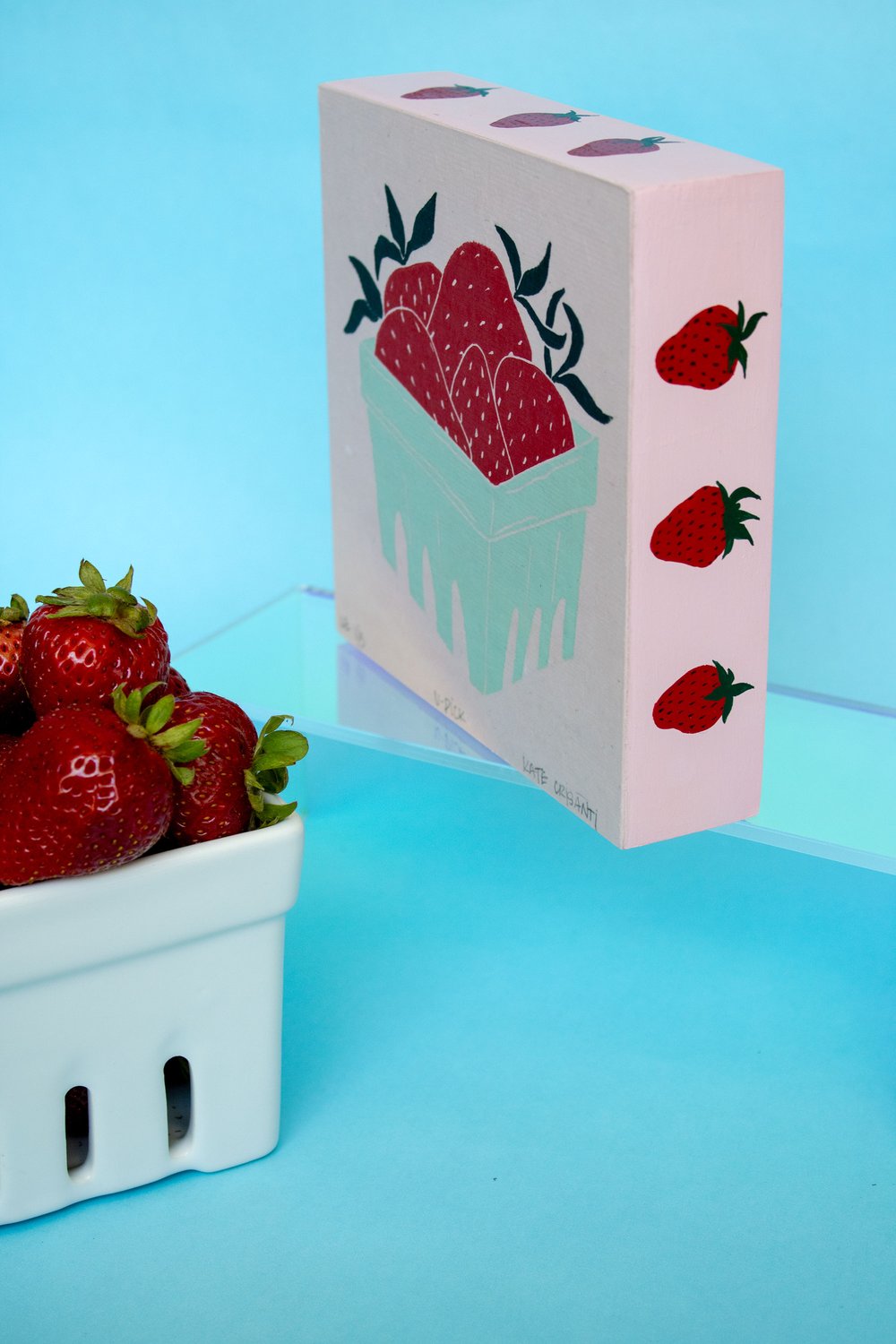 Fresh Paper Strawberry Box - myscrapchick