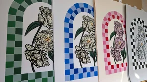 Exploring Reduction Printmaking — Kate Michelle Design