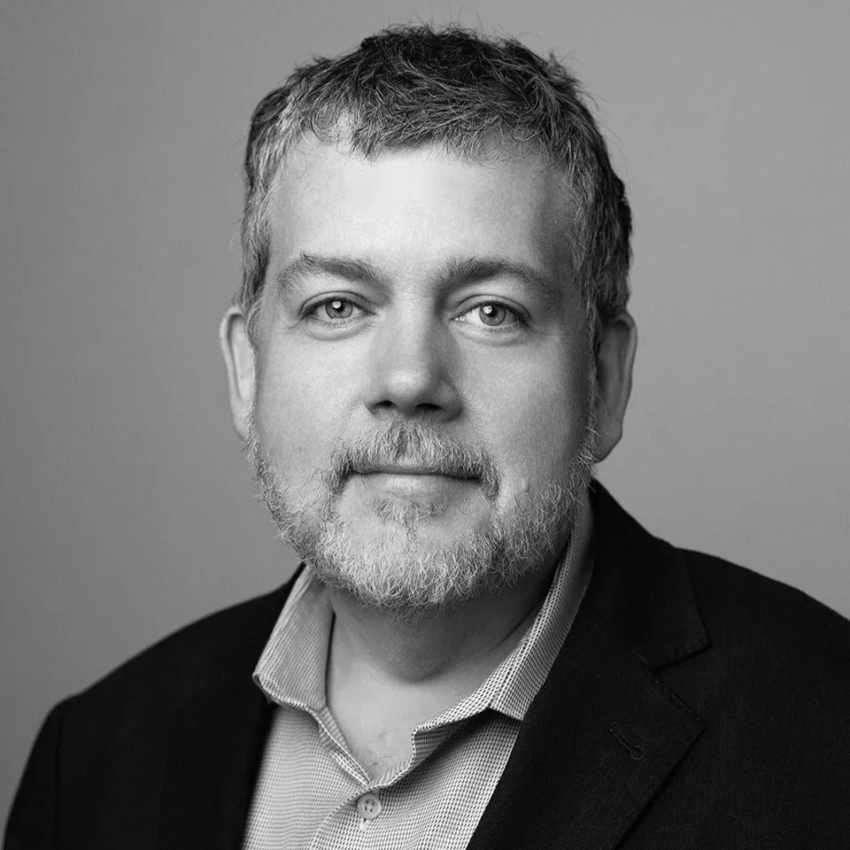 Architect Dan Weaver's Professional Headshot in the Woodstock, NY Studio