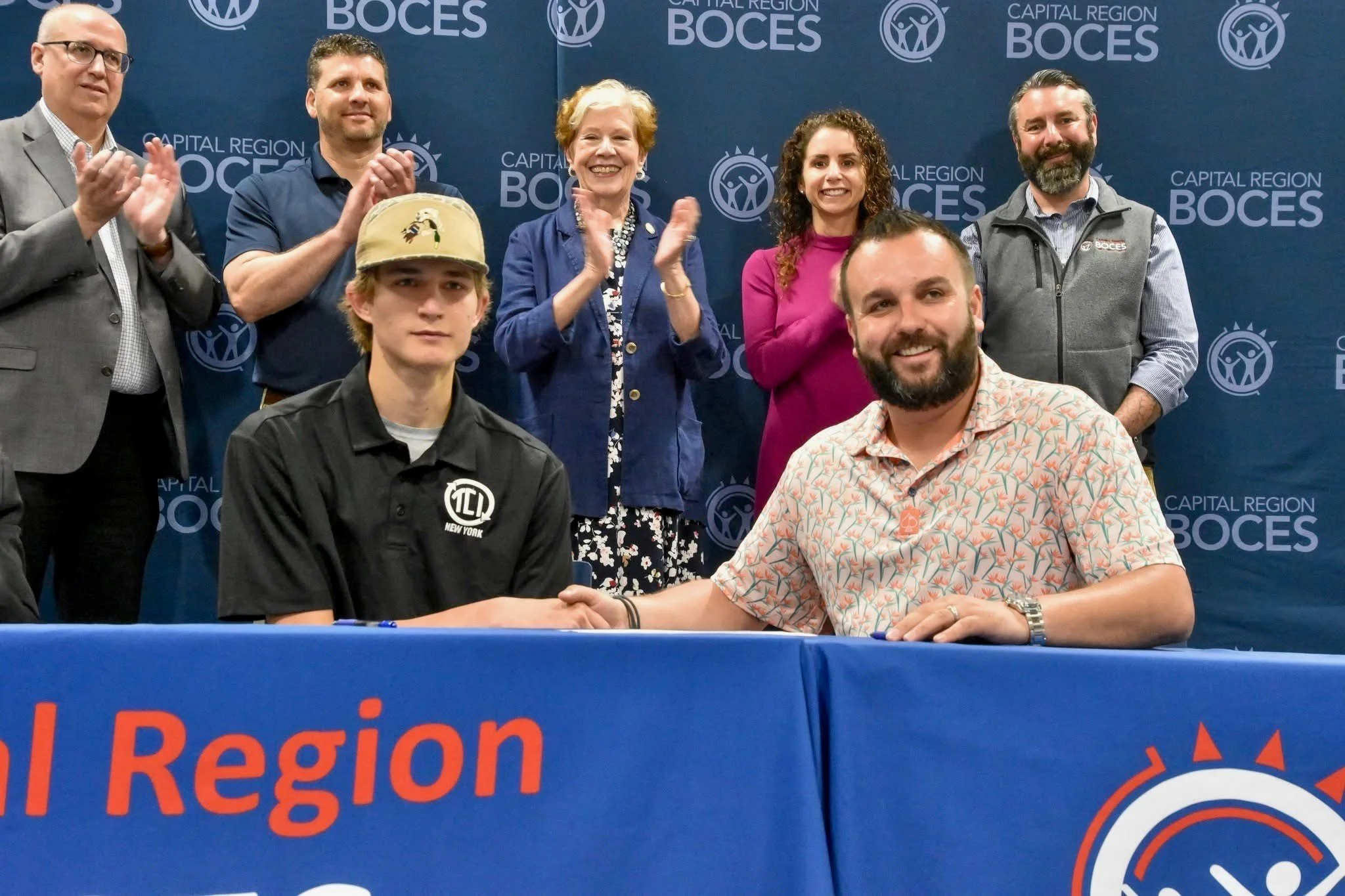 tci part of capital region boces national signing day