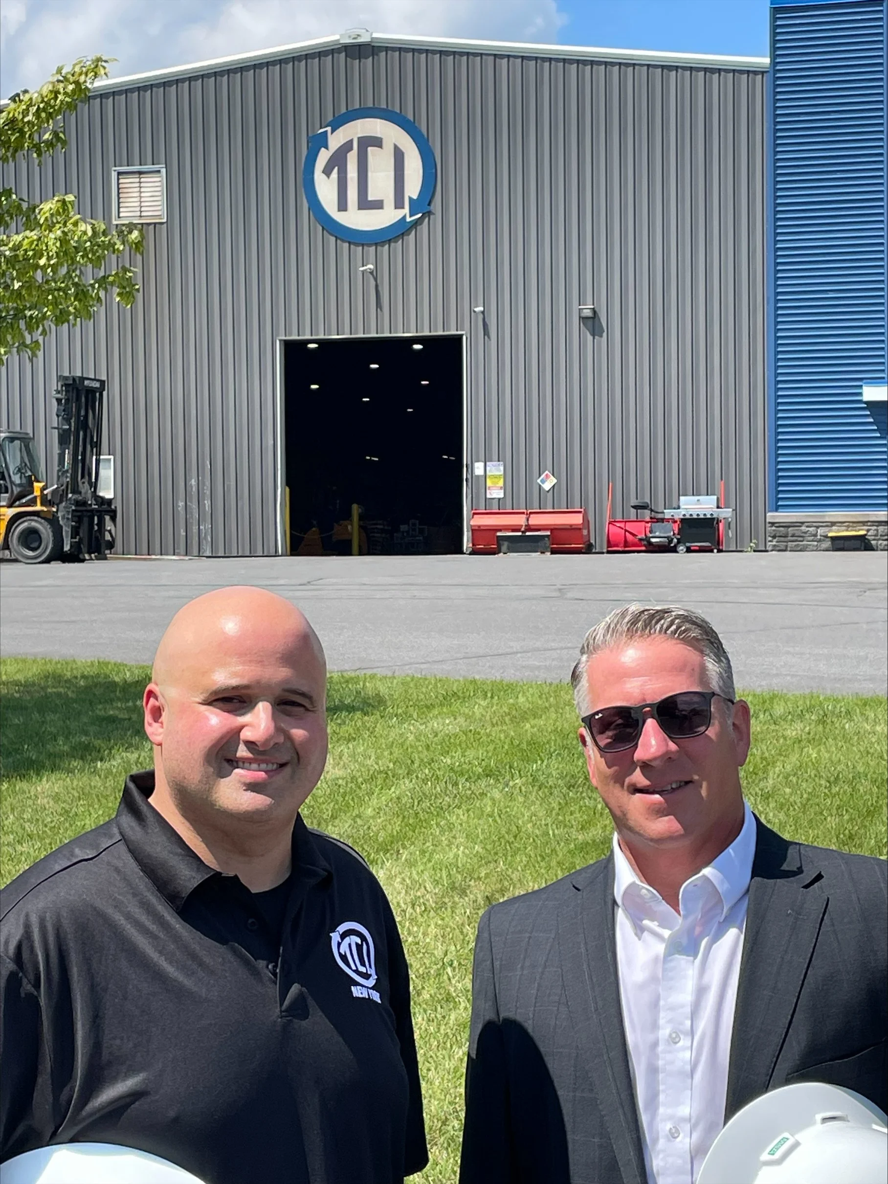 Albany County Executive Dan McCoy visits TCI