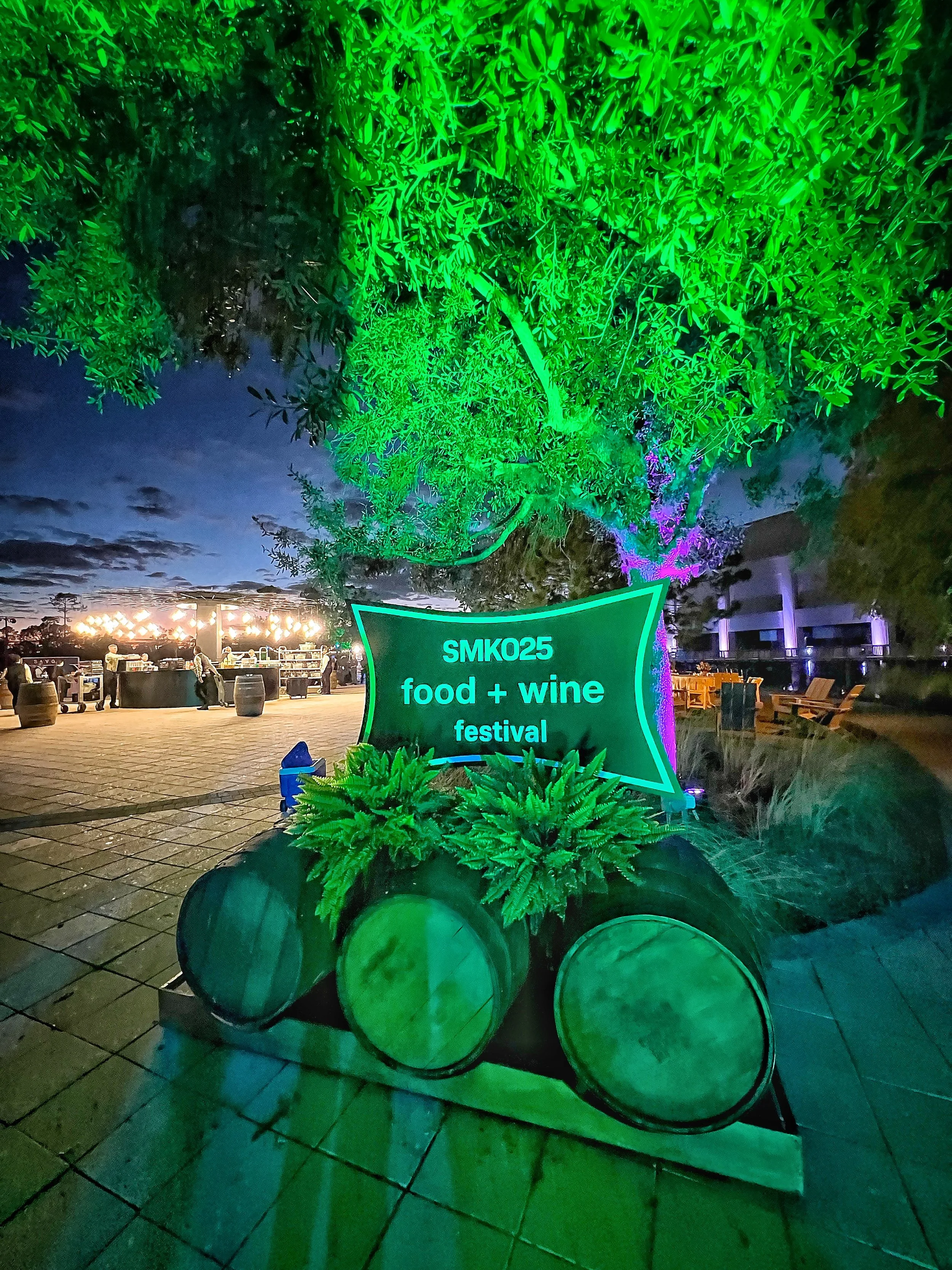 "ALL IN"  FOOD & WINE FESTIVAL THEME