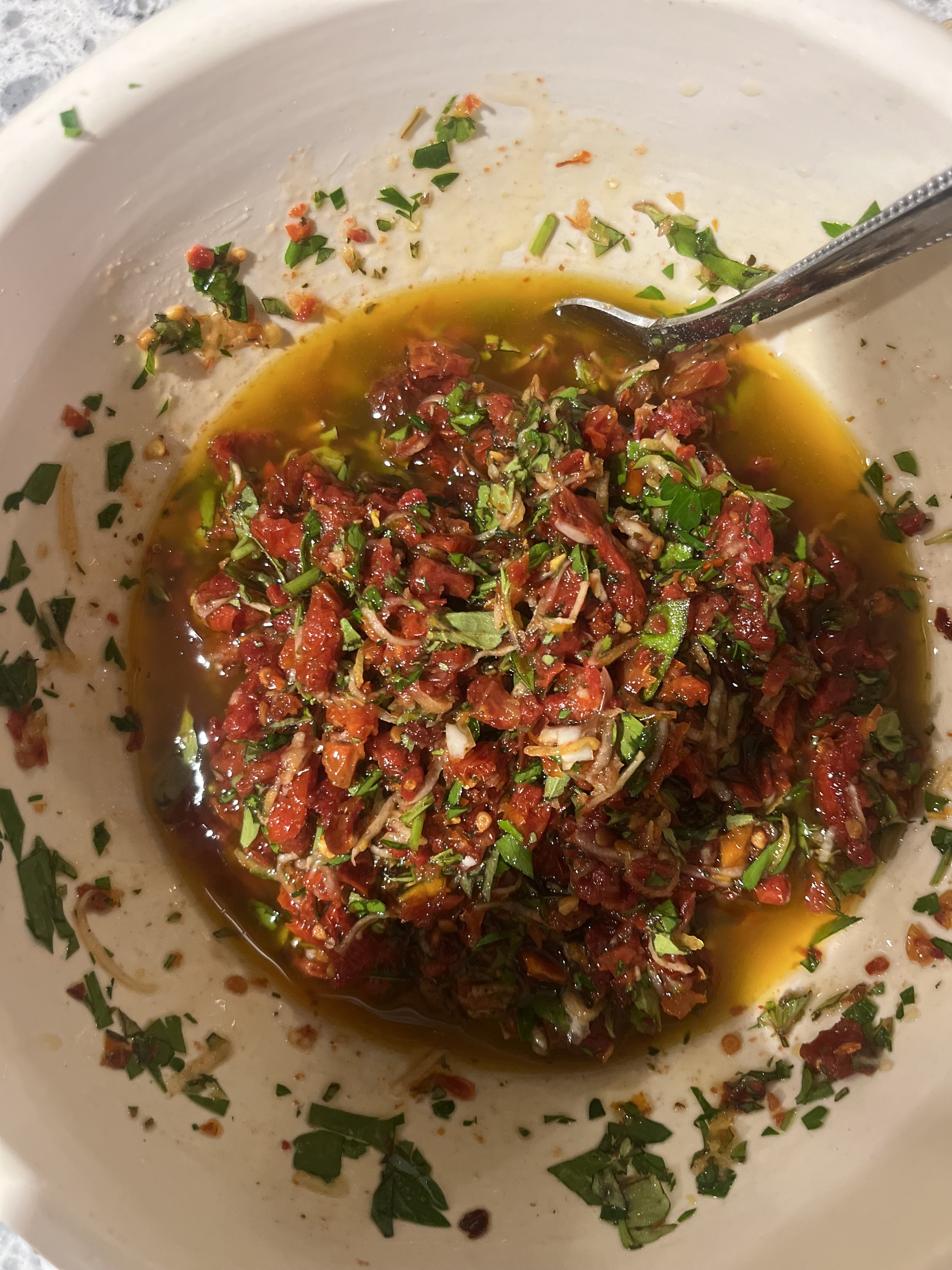 Sun Dried Tomato Vinaigrette
