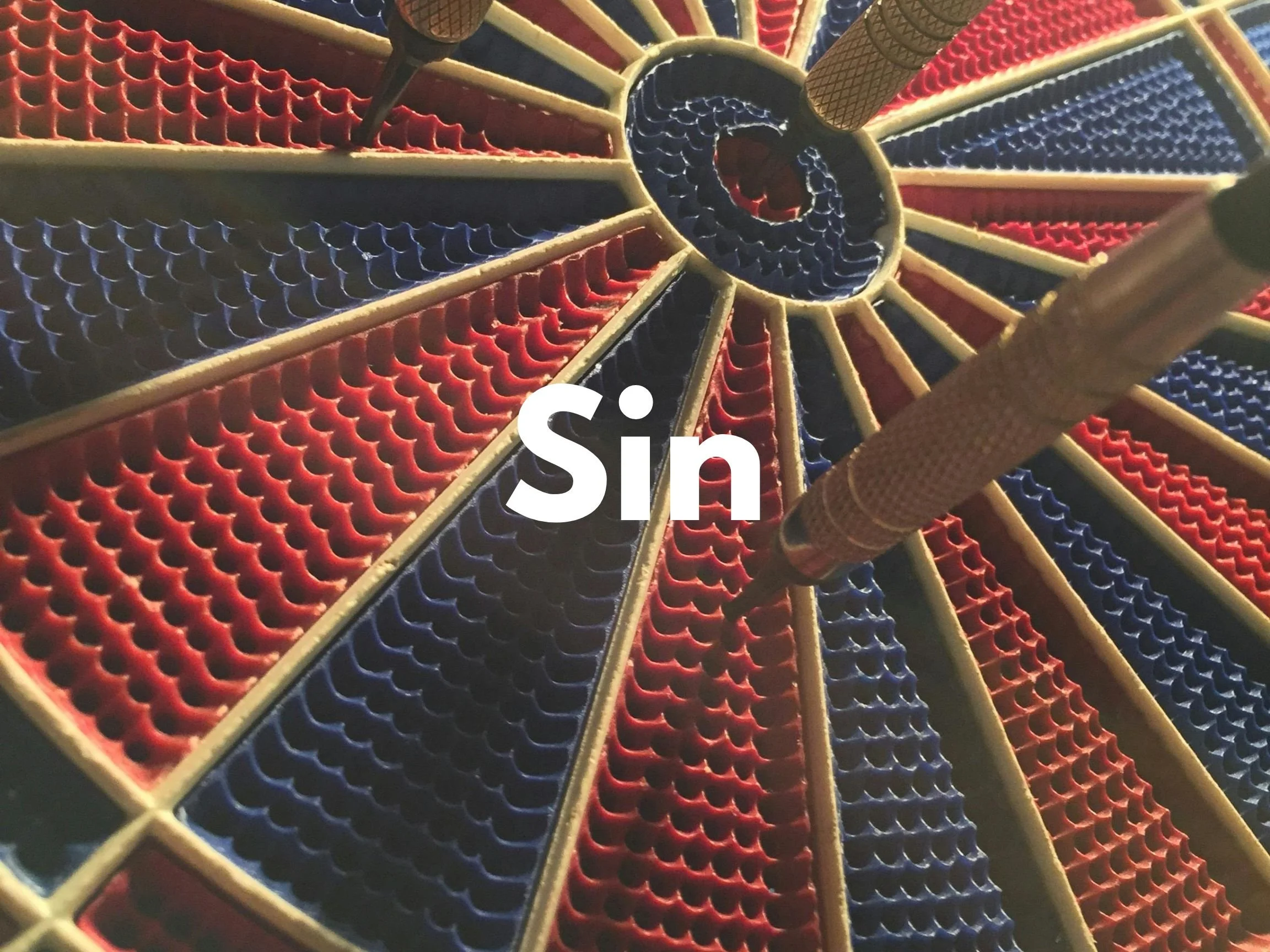 Sermon: Sin week 2 