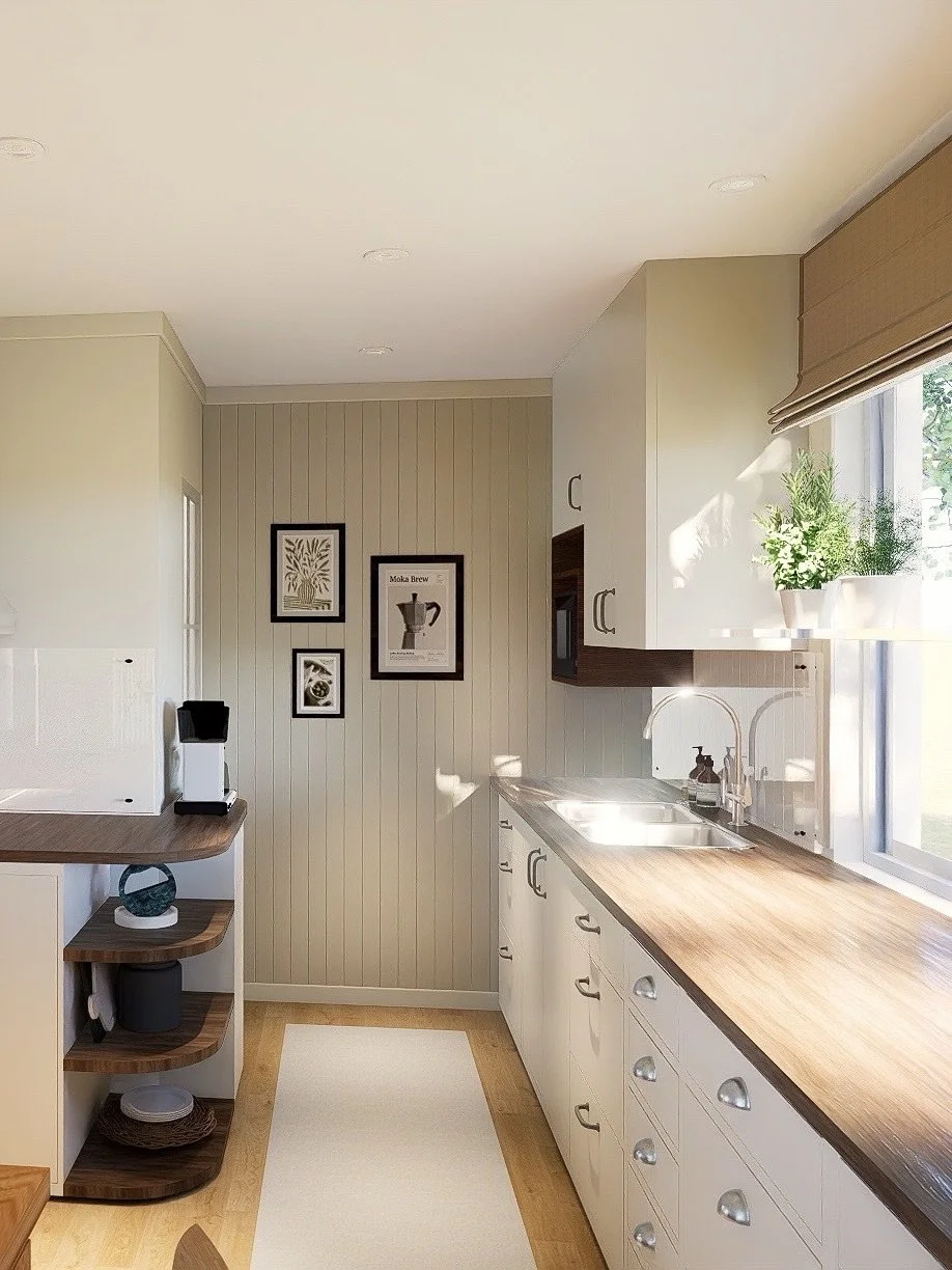 𝘈 𝘨𝘭𝘪𝘮𝘱𝘴𝘦 𝘧𝘳𝘰𝘮 𝘵𝘩𝘦 𝘱𝘰𝘳𝘵𝘧𝘰𝘭𝘪𝘰. 🎨 Residence. An updated kitchen design where modern blends with tradition, inspired by the warmth and simplicity of Scandinavian style. Created to be a space for cooking, gathering and everyday l