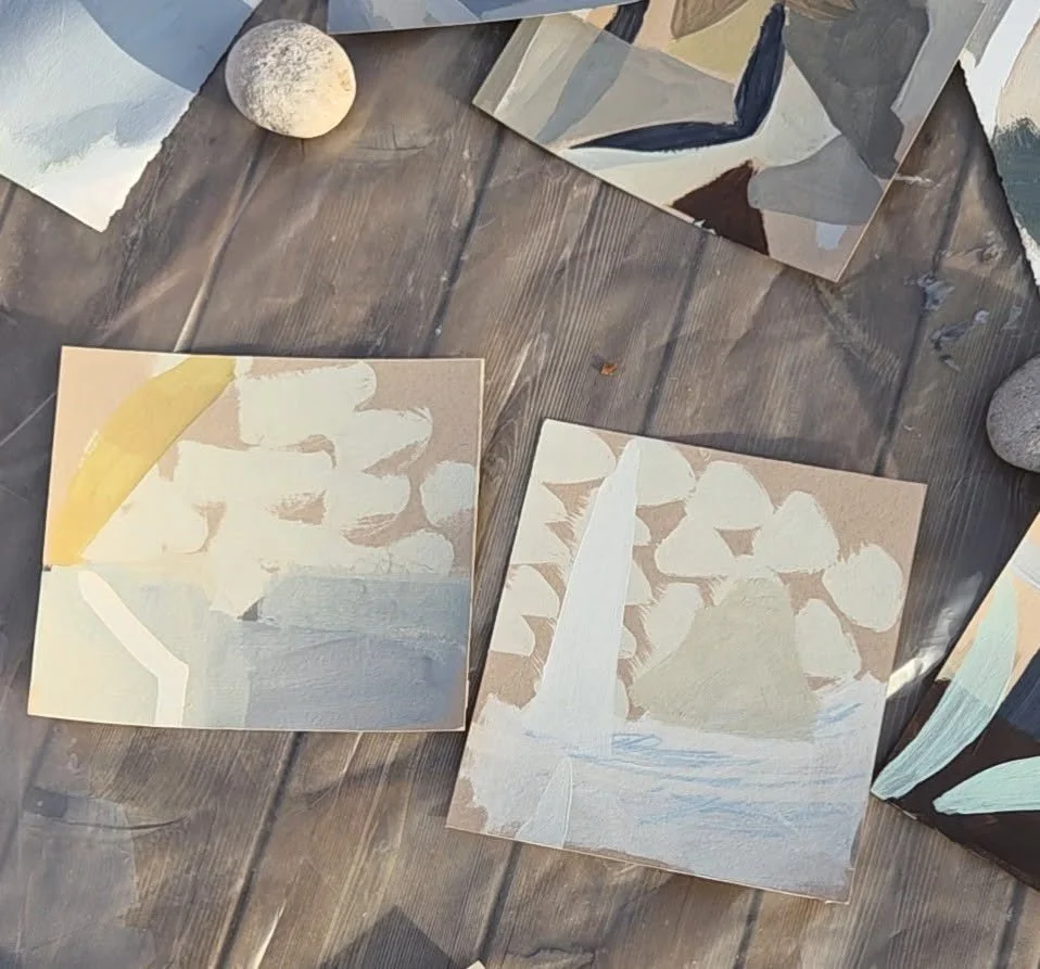 Letting the Story Unfold, One Painting at a Time