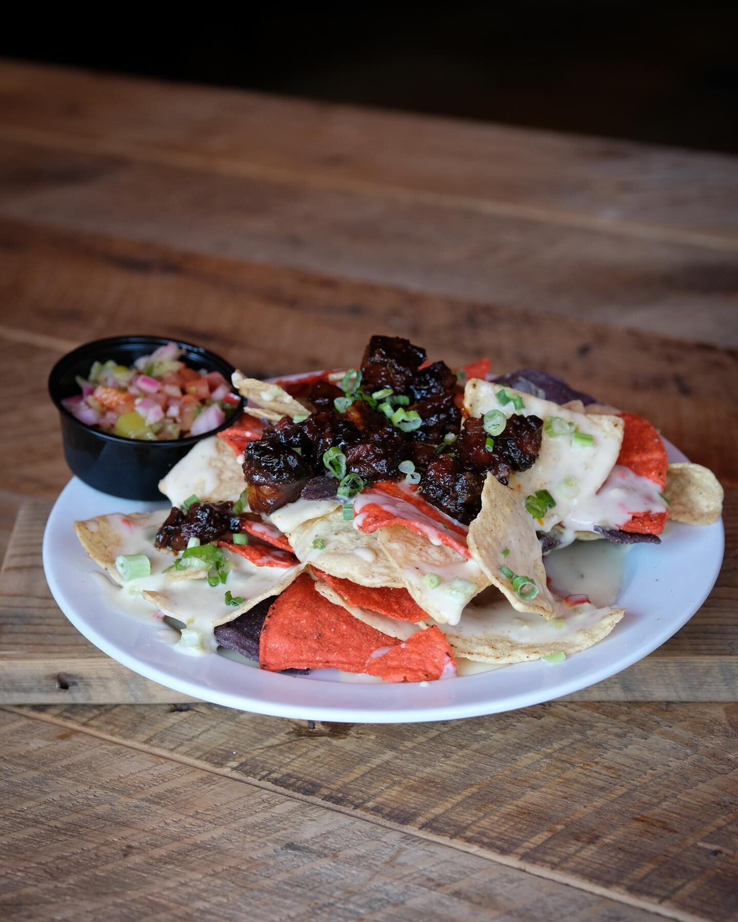 Our Winter Menu is in full swing and we&rsquo;ve brought back one of our favorites by popular demand.

PORK BELLY NACHOS - Southwest-seasoned tortilla chips topped with pork belly burnt ends, Hatch chile cheese sauce and green onions. Served with a s