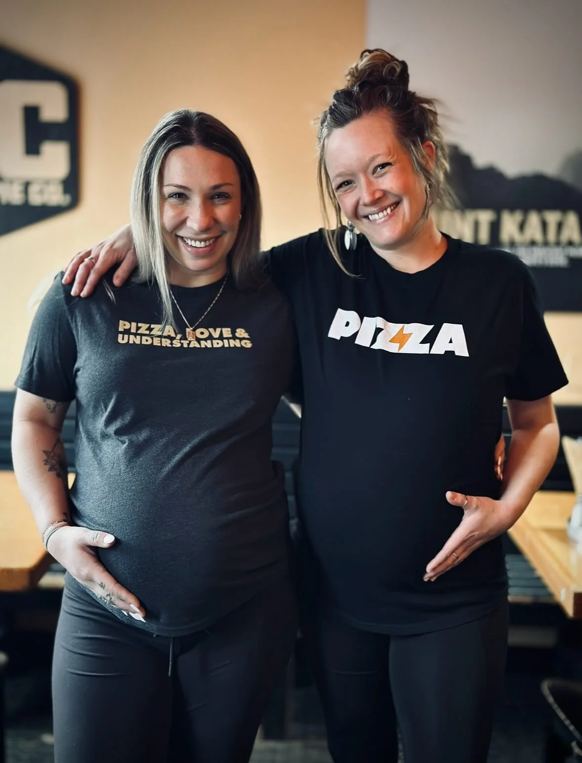 Babies x2 at the Pie. So awesome! Swing on by York St. and add your guess to the Baby Madness due date pool. Winner gets a PPC gift card. All proceeds to go these fabulous mamas-to-be.

#portlandpieco