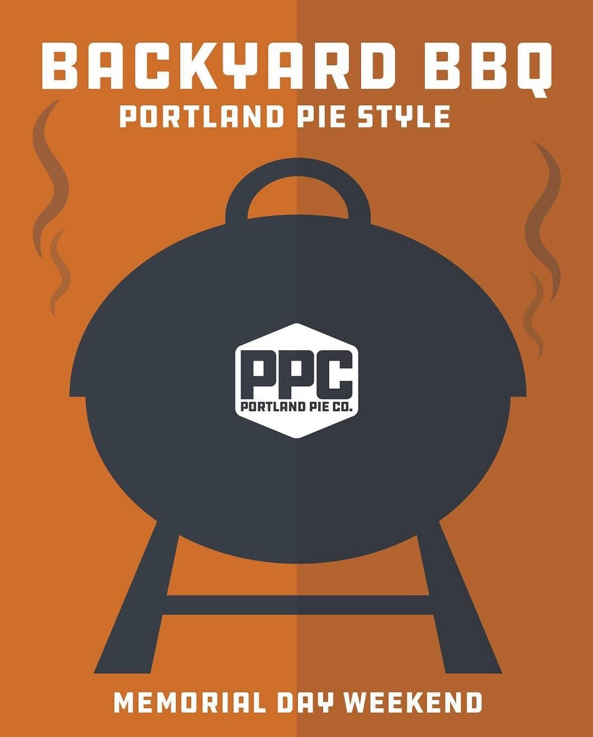 Here&rsquo;s to a great Memorial Day weekend! 

Looking like some rain in the forecast. Stay dry and if your grilling gets dampened we&rsquo;ve got you covered ... Portland Pie style. 

Just order up a BBQ in a box with our Harbormaster BBQ Specialty