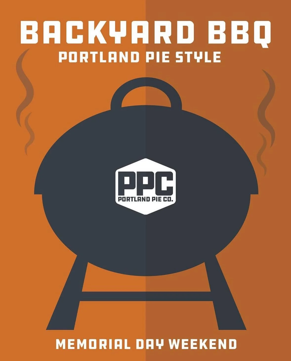 Here&rsquo;s to a great Memorial Day weekend! 

Looking like some rain in the forecast. Stay dry and if your grilling gets dampened we&rsquo;ve got you covered ... Portland Pie style. 

Just order up a BBQ in a box with our Harbormaster BBQ Specialty