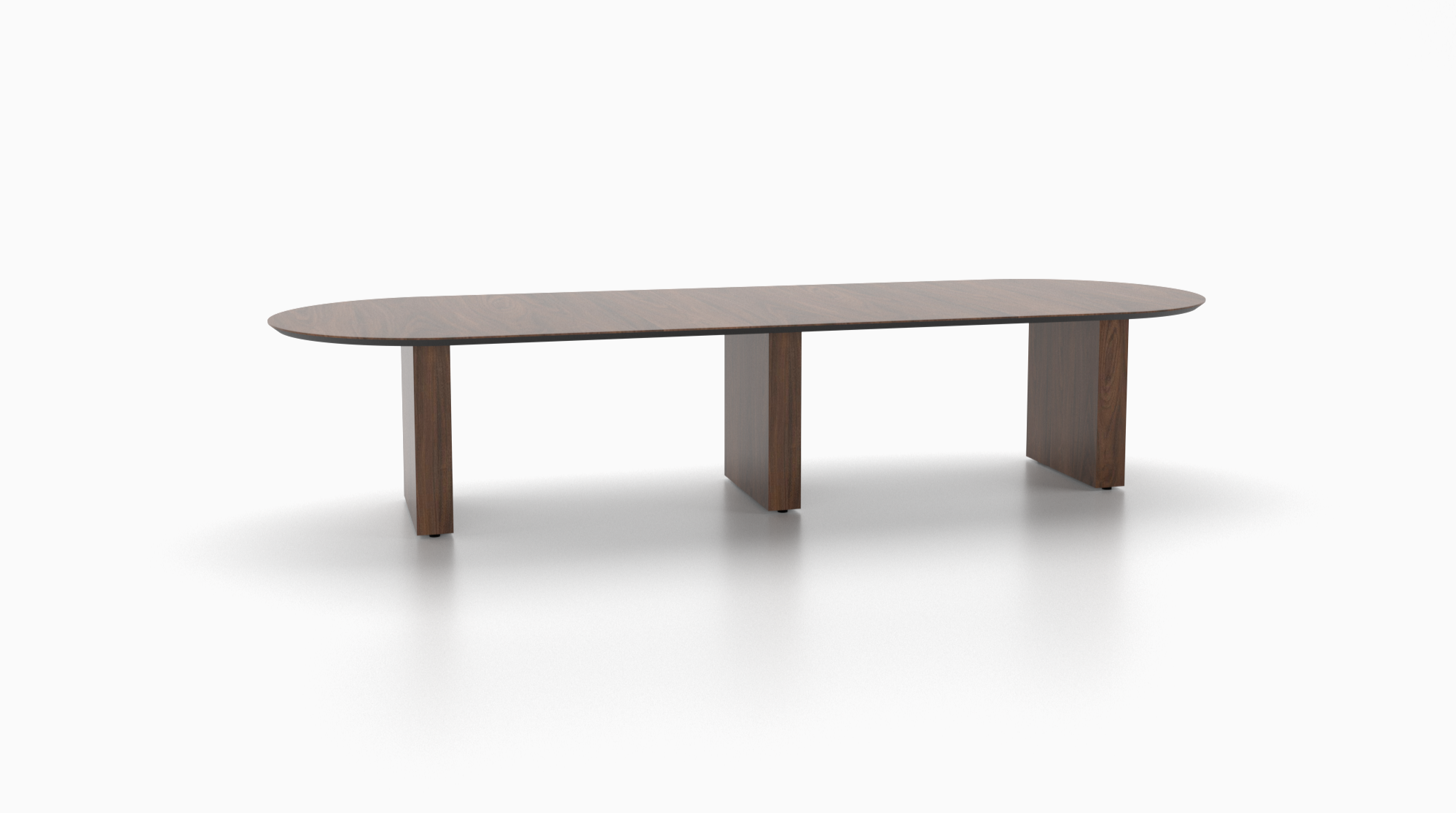 The Element conference table by Cornerstone Furniture features hollow core panel bases for a clean, modern look, combining lightweight strength with refined designs.