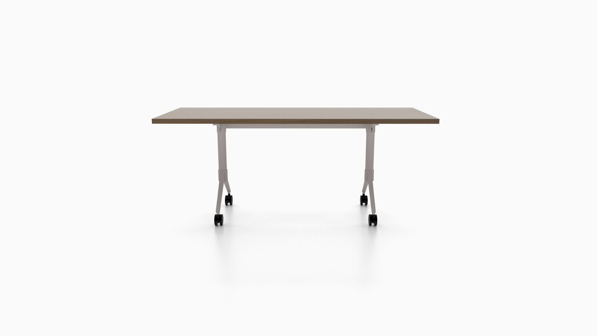 Team Work training table. Designed for dynamic spaces, this training table moves with you.