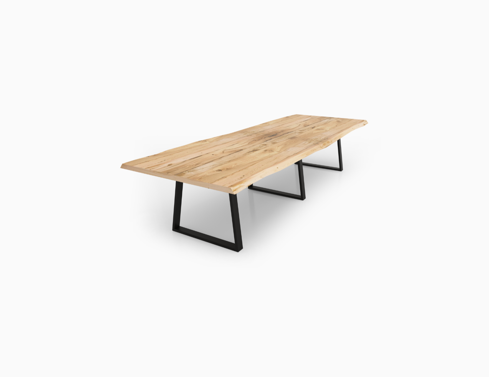Live Edge, Modern Industrial conference table.