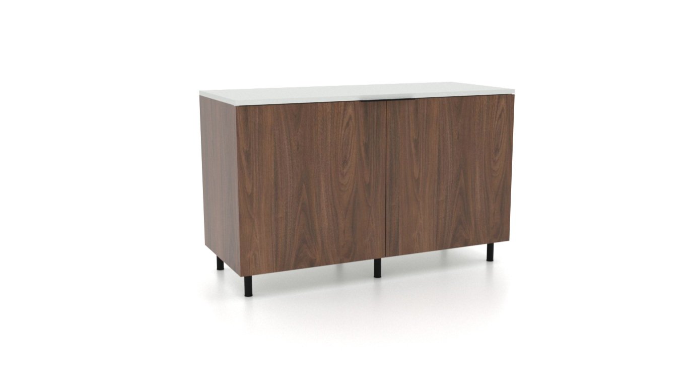 The Modern Industrial Credenza seamlessly combines sleek contemporary design with industrial flair, offering a versatile storage solution that enhances both style and functionality in any space.