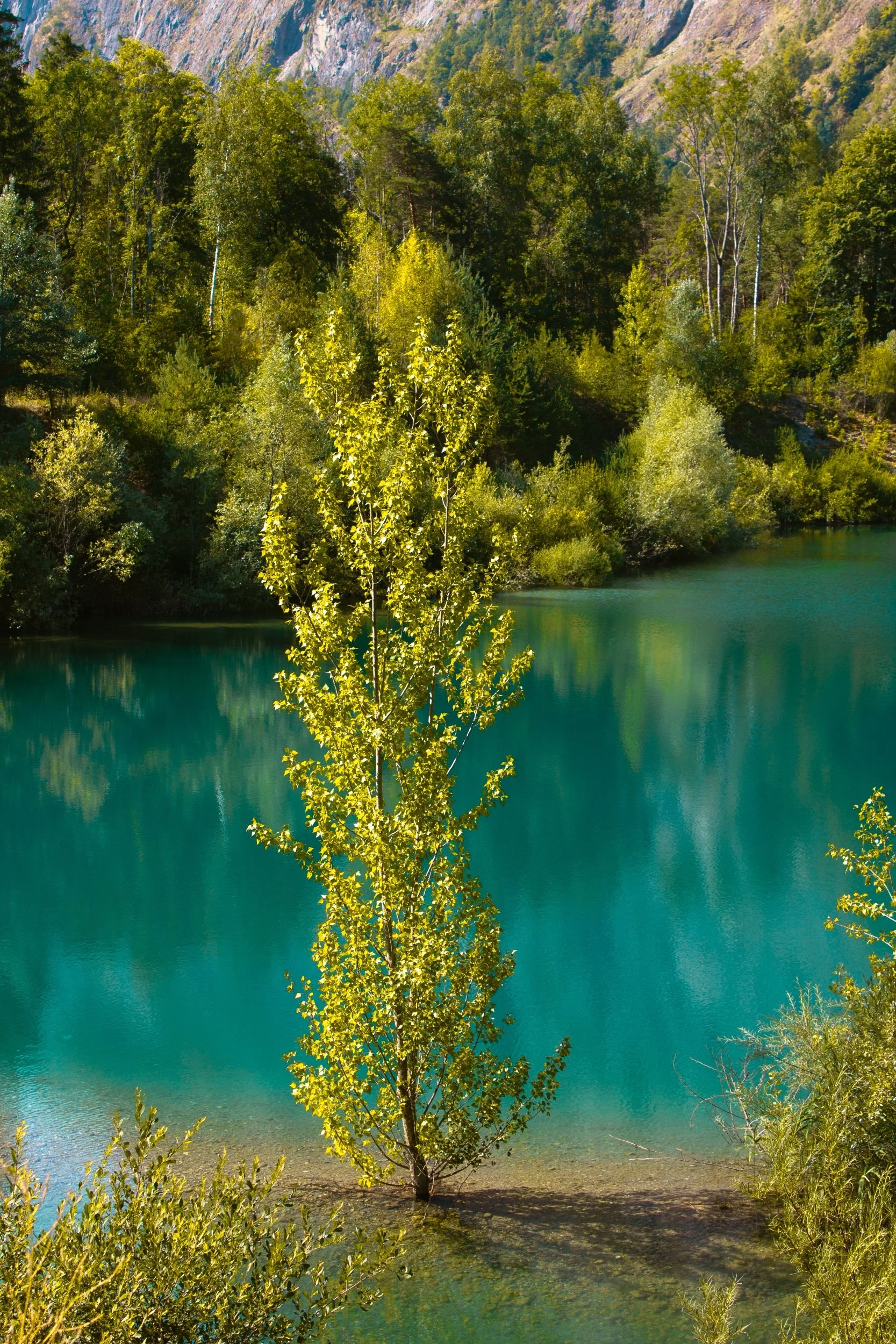 Lac d'altitude dans l'oisans