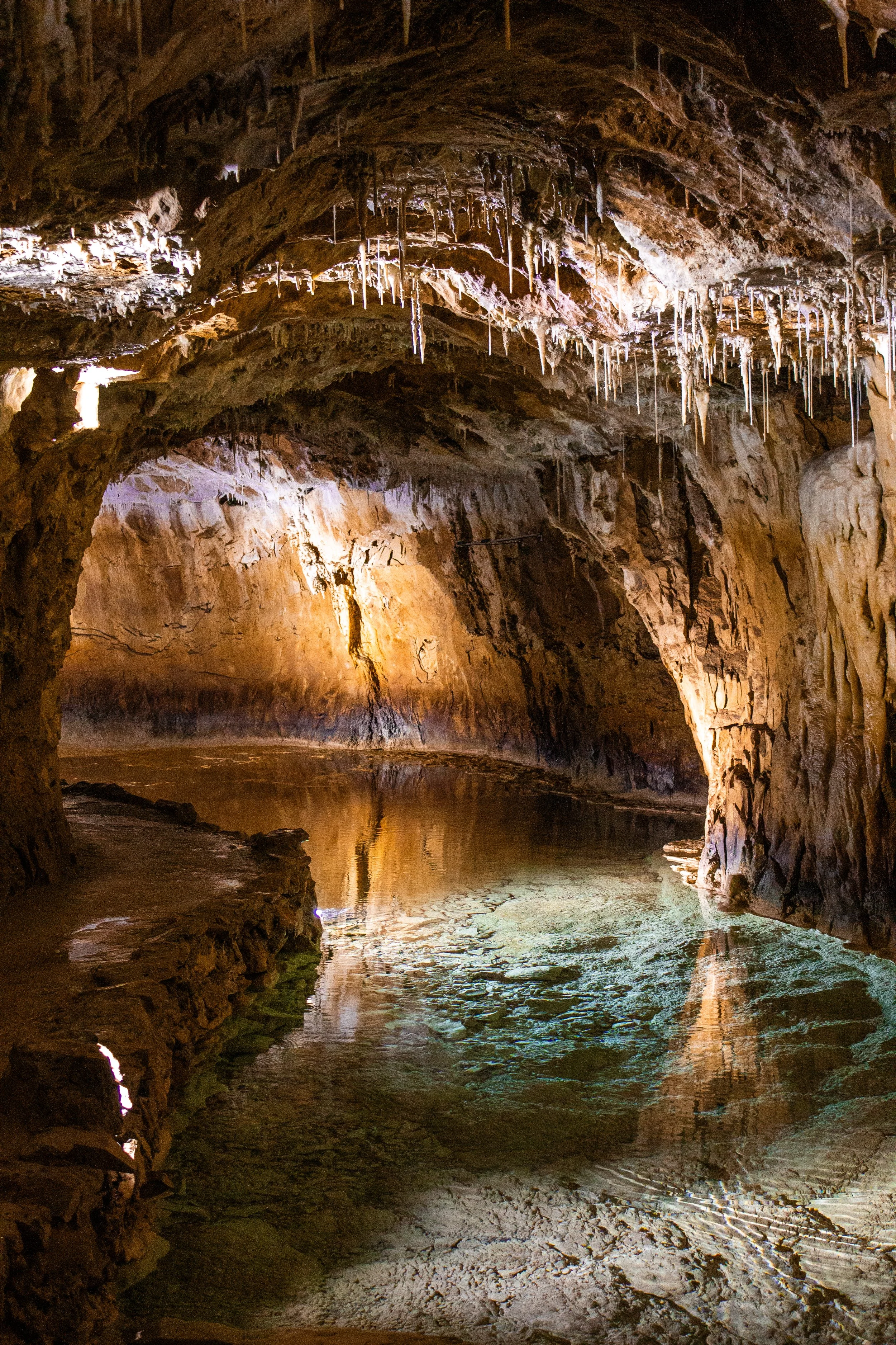 la grotte de choranche dans l'isère