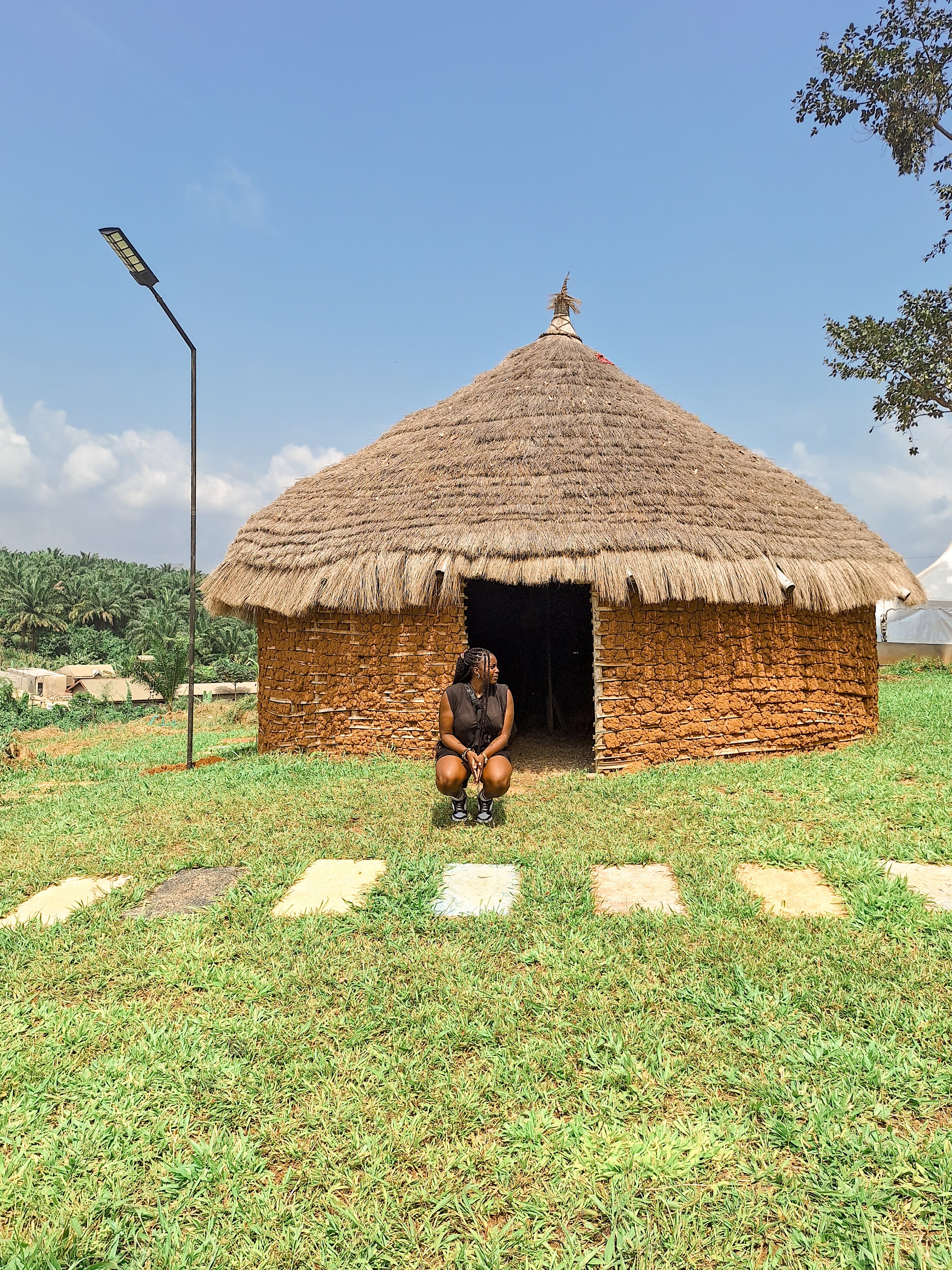 les cases traditionnelles au dade park