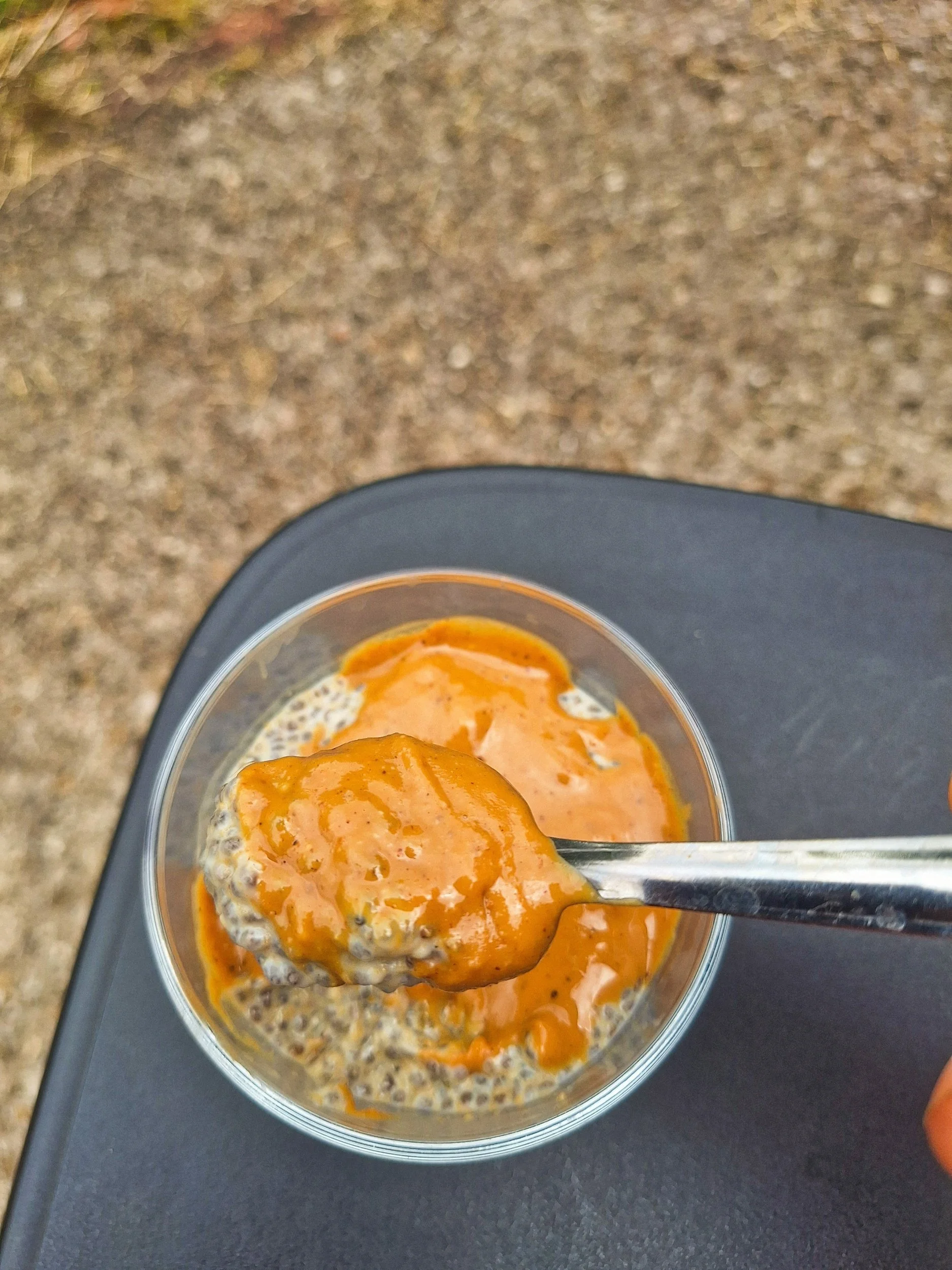 peanut butter chia pudding