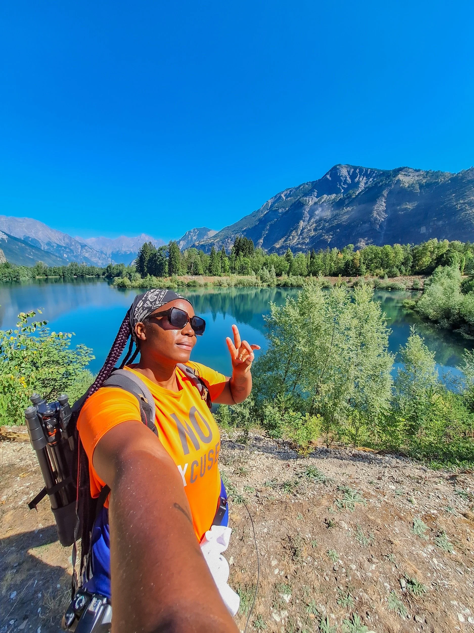 randonnée au lac de buclet