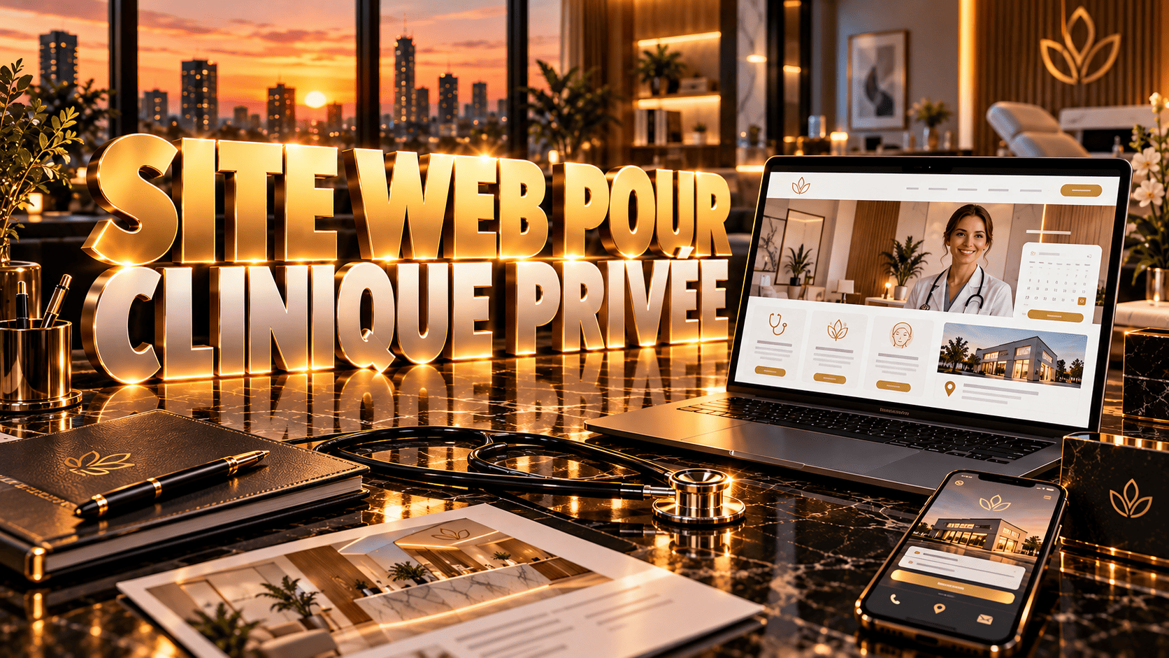 Site web pour clinique privée : comment transformer les recherches Google en rendez-vous