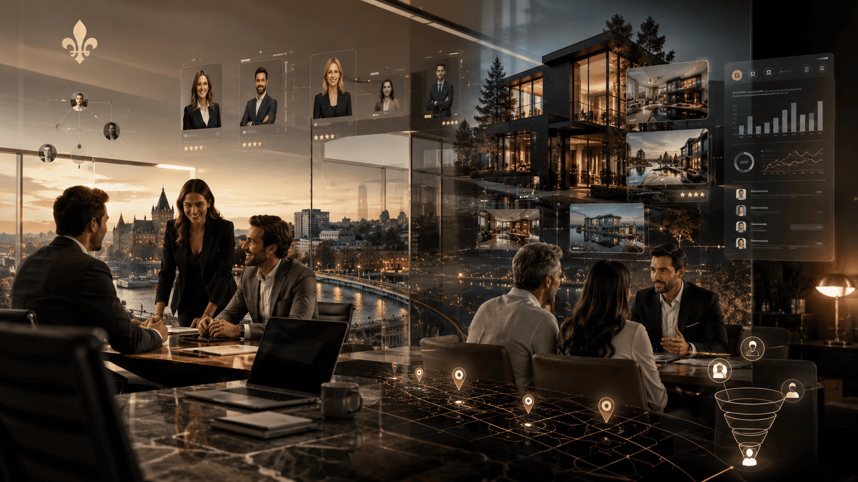 Marketing pour agence immobilière : comment recruter des courtiers et attirer des clients en même temps