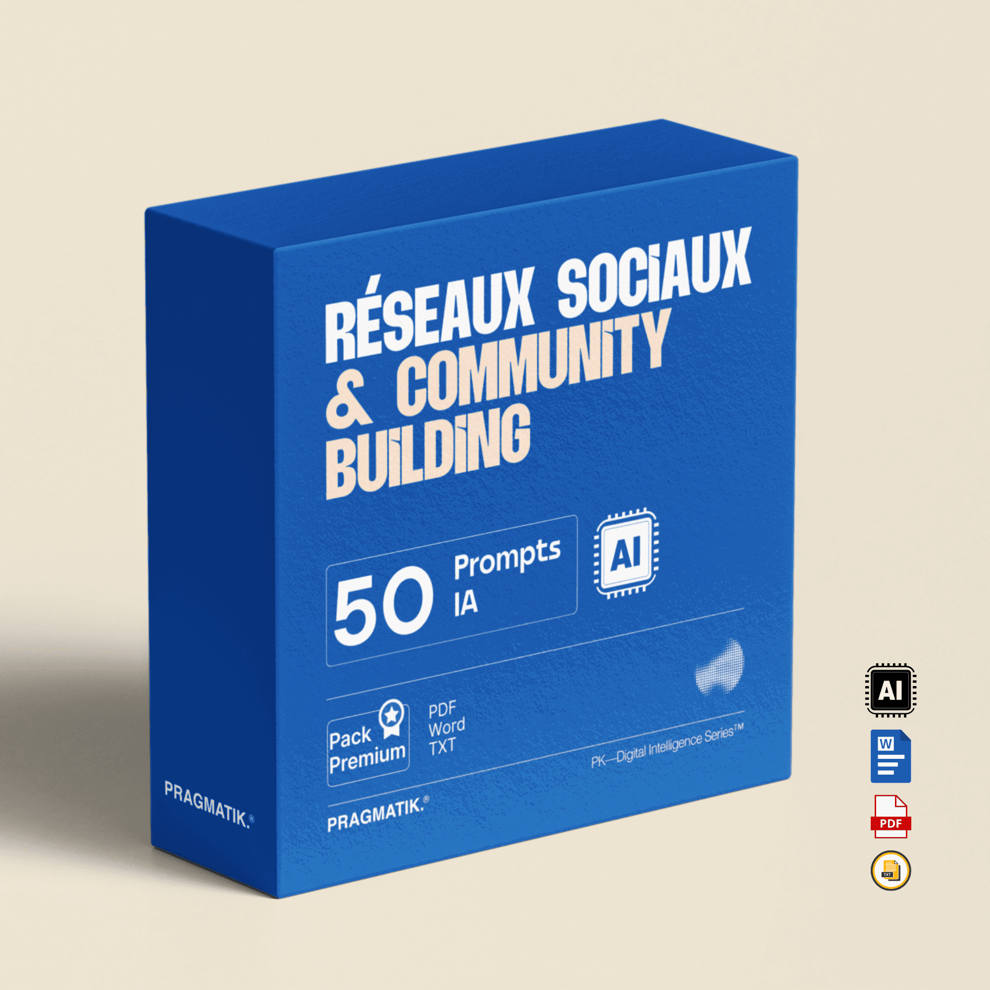 Réseaux Sociaux - Pack 50 Prompts Premium