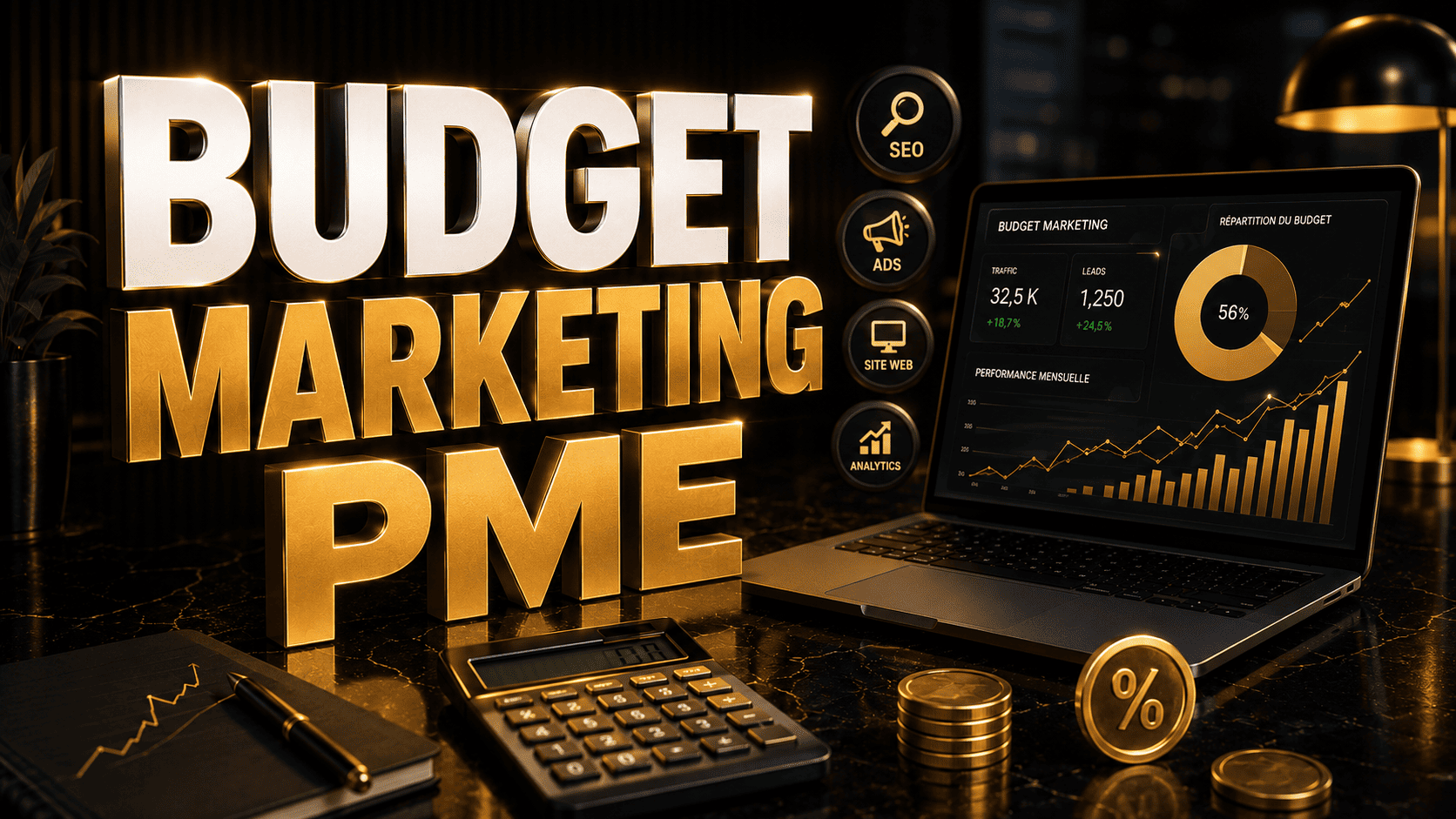 Combien investir en marketing numérique pour une PME québécoise ? Guide de budgétisation par objectif et par service