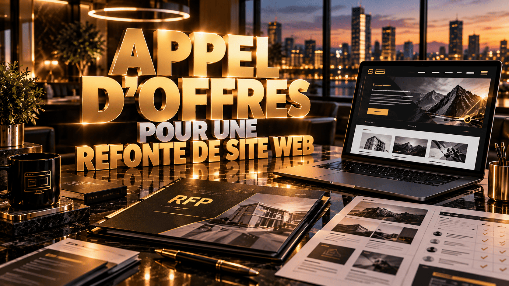 Appel d’offres pour une refonte de site web : modèle, cahier des charges et grille de sélection