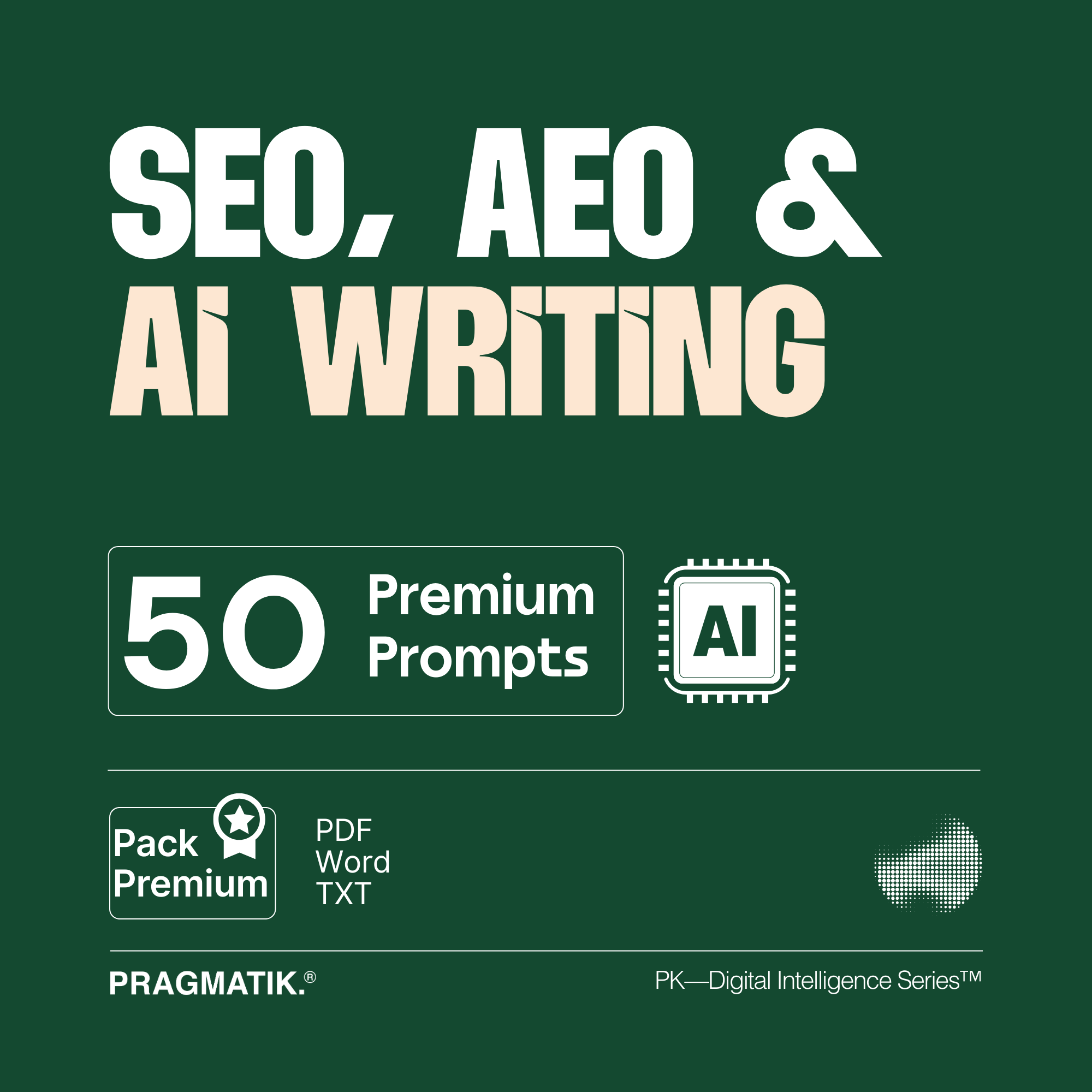SEO / AEO & AI Writing Pack