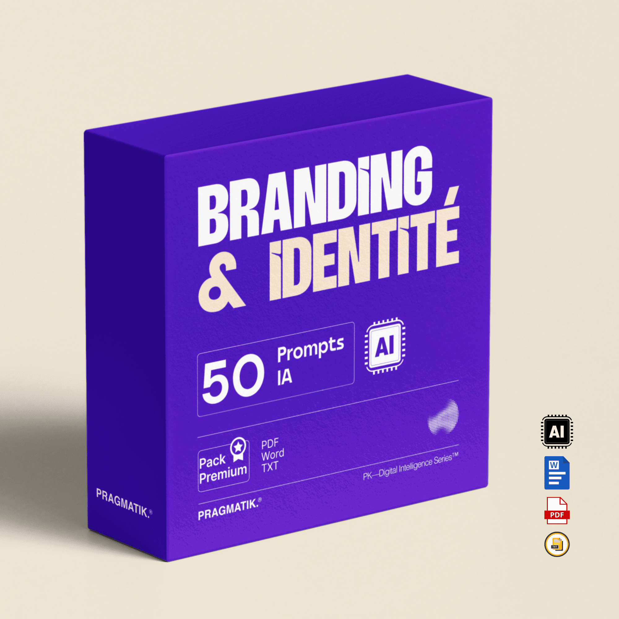 Branding et Identité de Marque - Pack 50 Prompts Premium