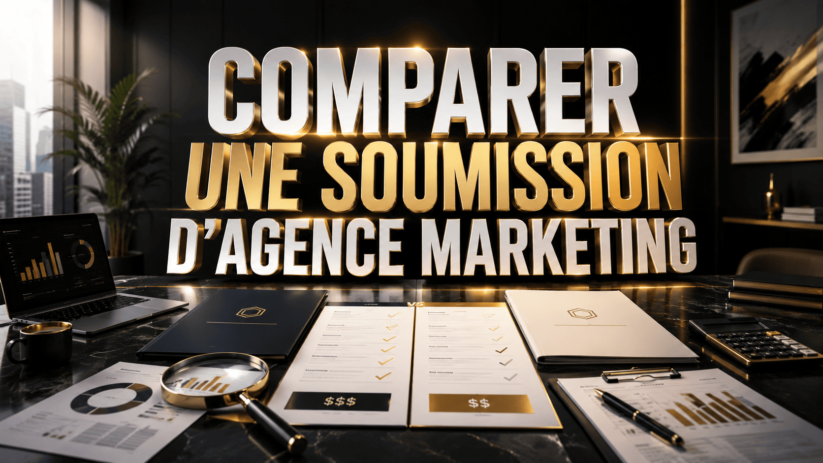 Comment lire et comparer une soumission d'agence marketing : les 9 questions à poser avant de signer