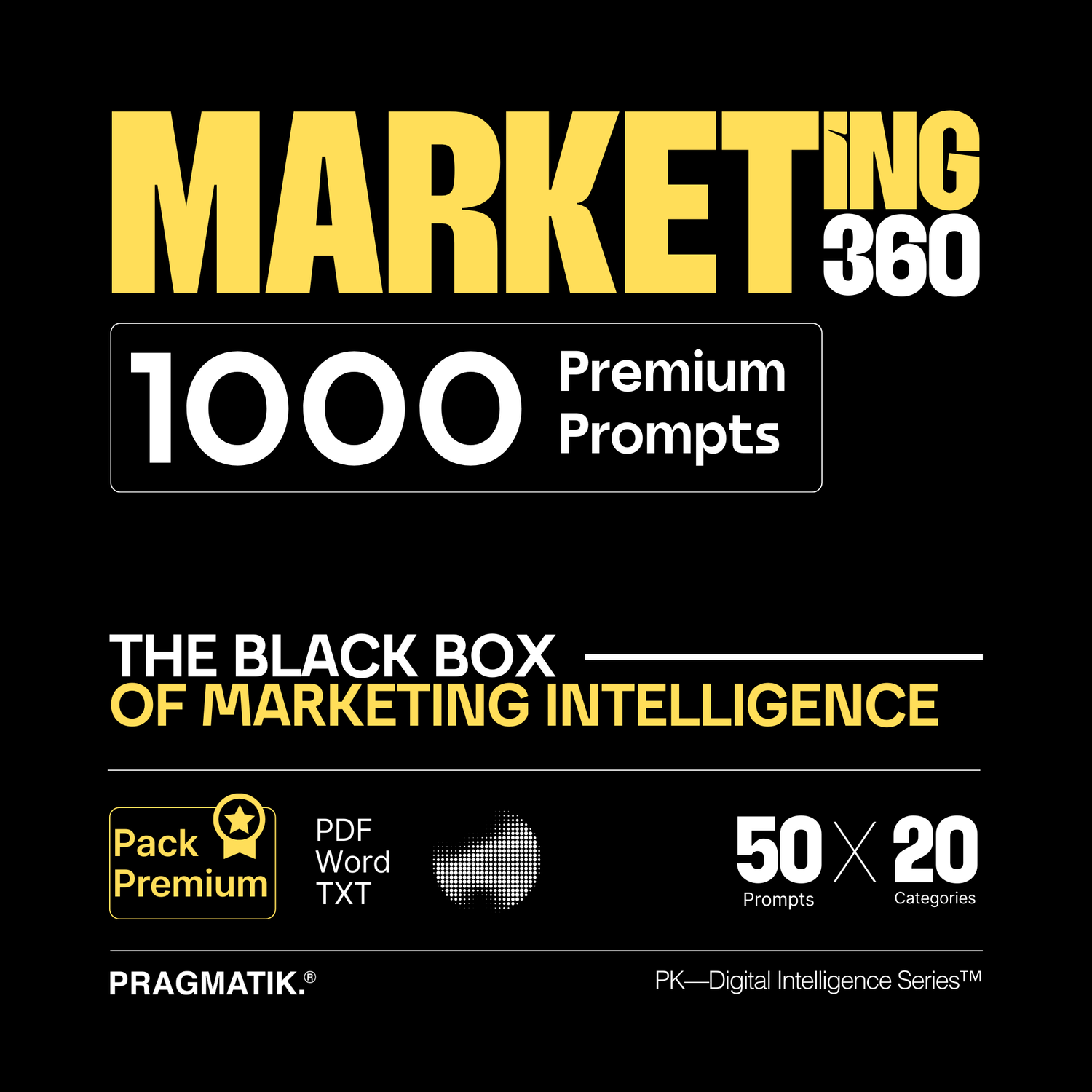 1000 AI Marketing Prompts Pack