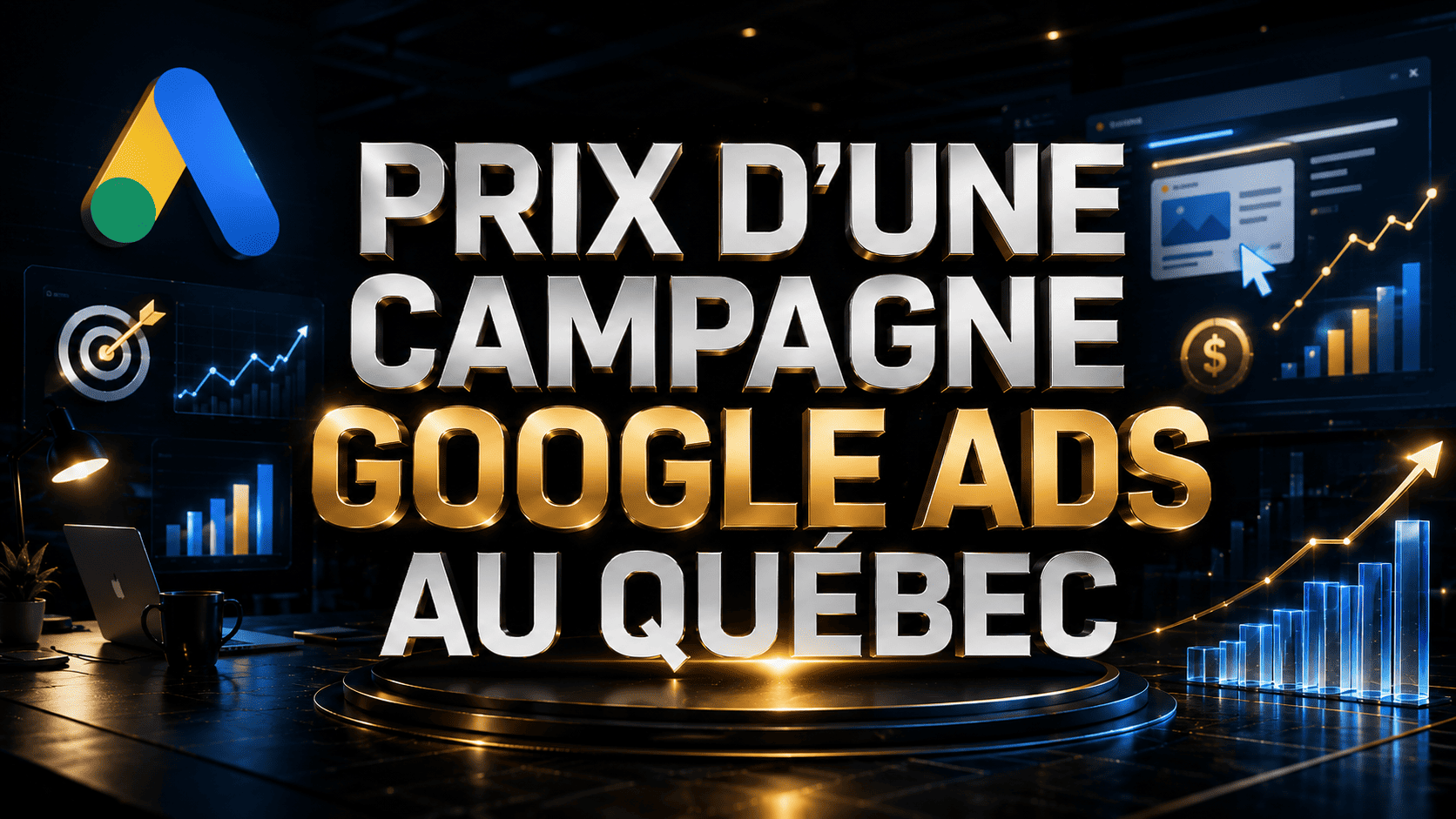 Prix d'une campagne Google Ads au Québec : budget média, frais de gestion et ce qu'une agence devrait inclure dans sa soumission