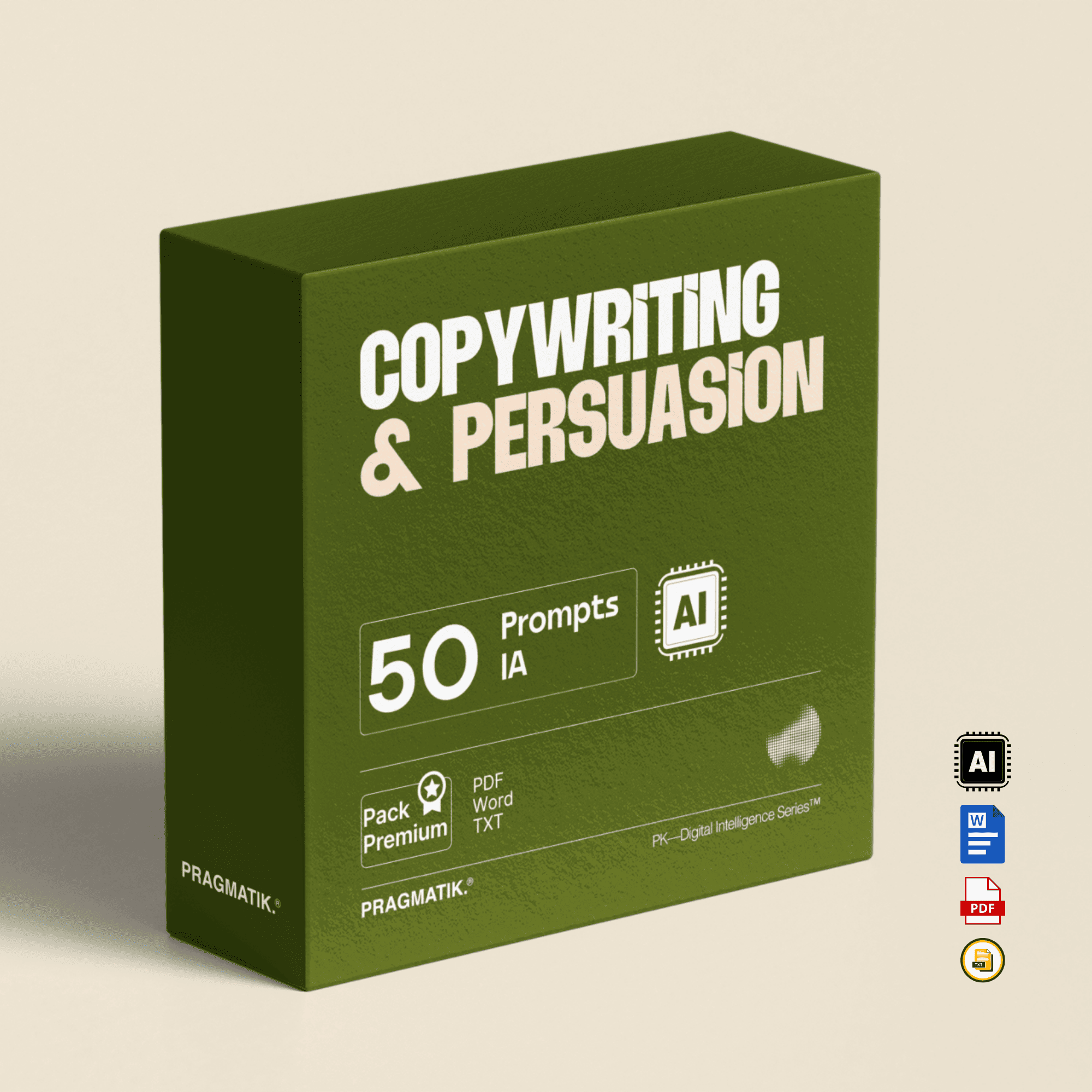 Copywriting et Persuasion - Pack 50 Prompts Premium