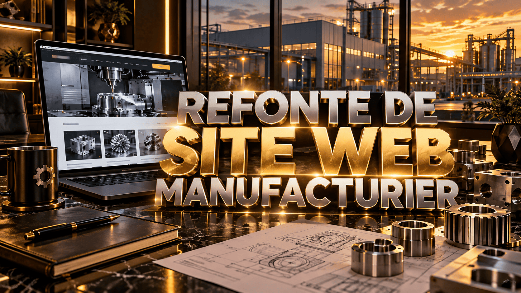 Refonte de site web manufacturier : catalogue, ERP, distributeurs et génération de leads