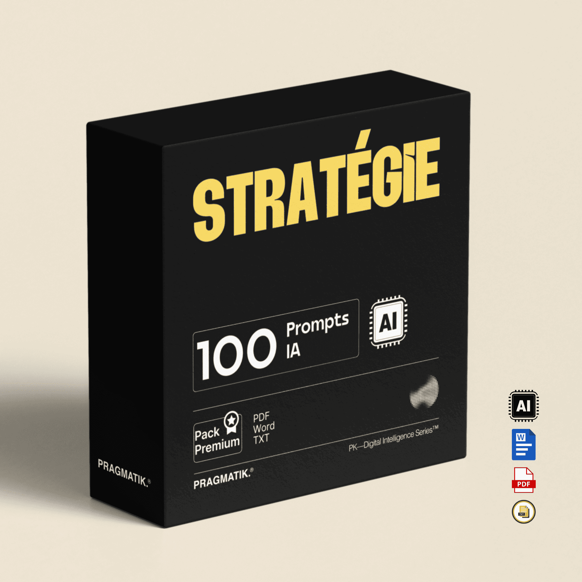Stratégie - Pack 100 Prompts Premium IA
