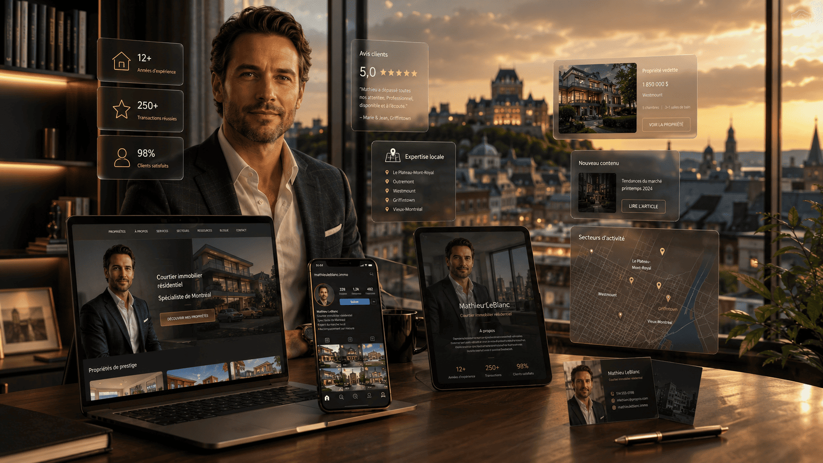 Personal branding pour courtier immobilier : construire une image professionnelle qui génère des mandats