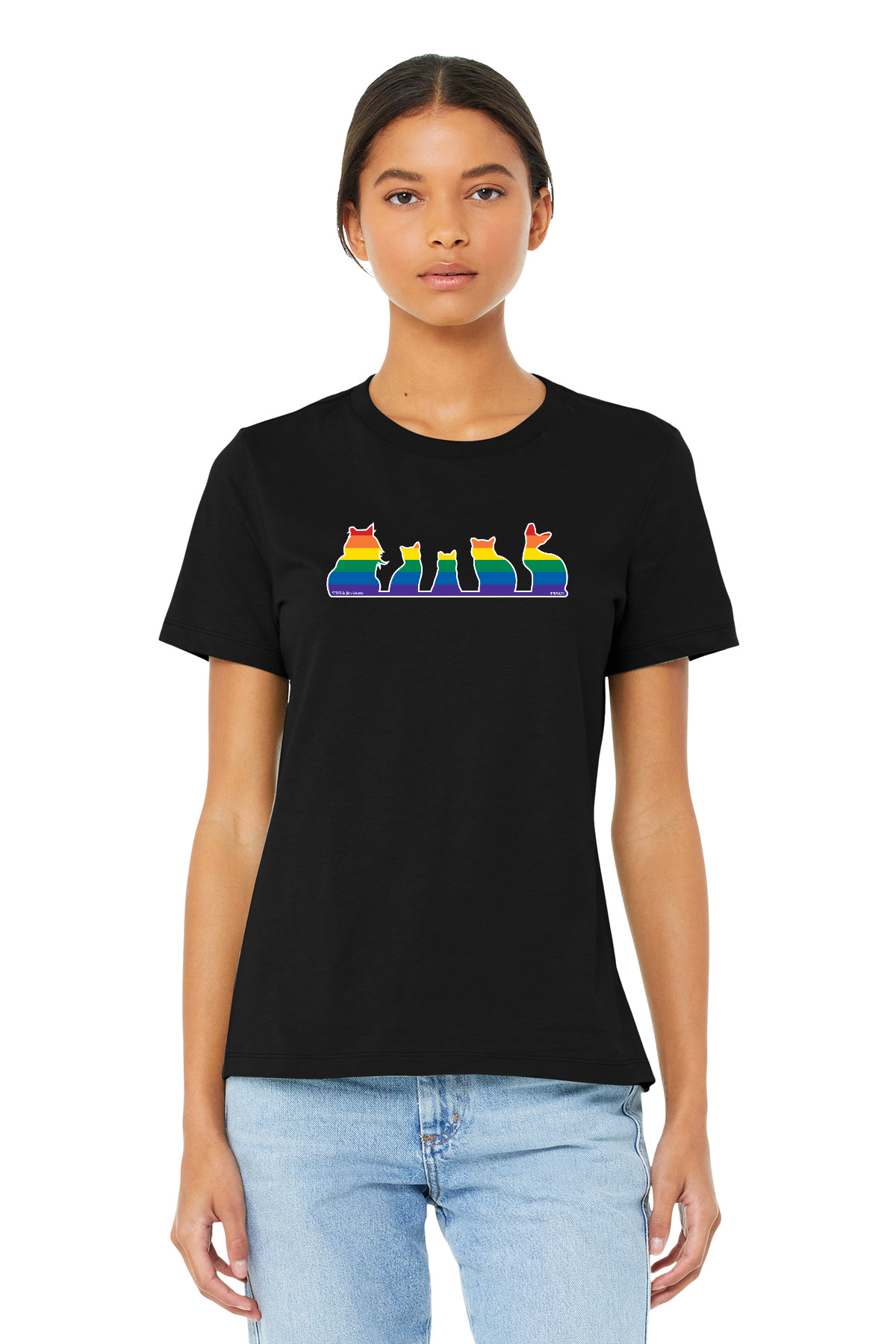 PRIDE Women's Relaxed Jersey Short Sleeve Tee