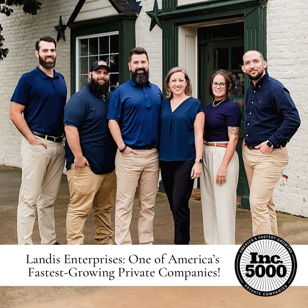 🏆 This year, Landis Enterprises was ranked at #976 on the Inc. 5000 list of America's fastest-growing private companies. 🌟

At Landis Enterprises, we're dedicated to excellence, quality craftsmanship, and unwavering client satisfaction. Our mission