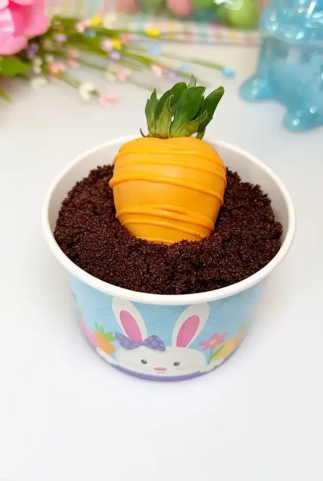 Carrots in Dirt